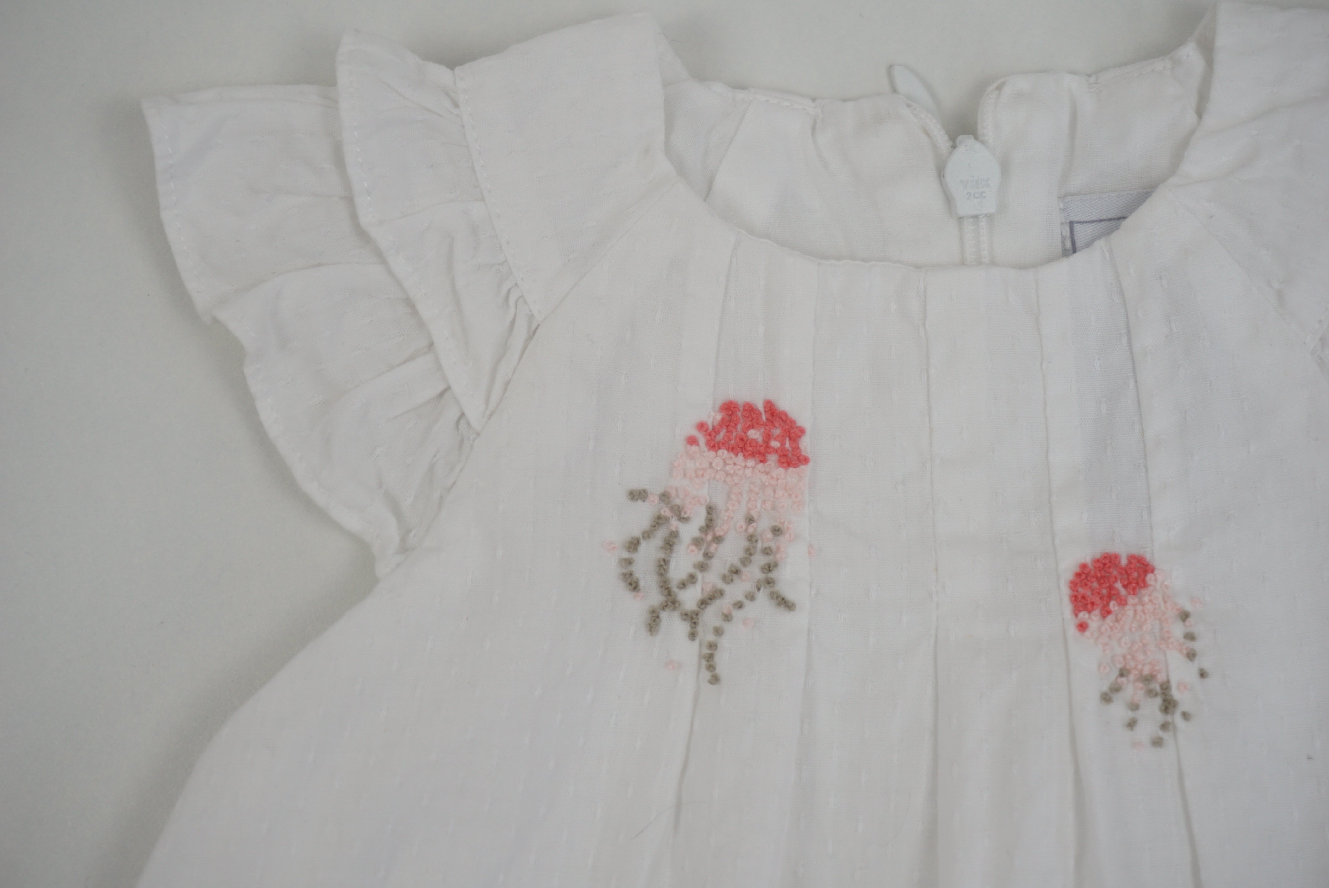 Robe Blanc - 6 mois