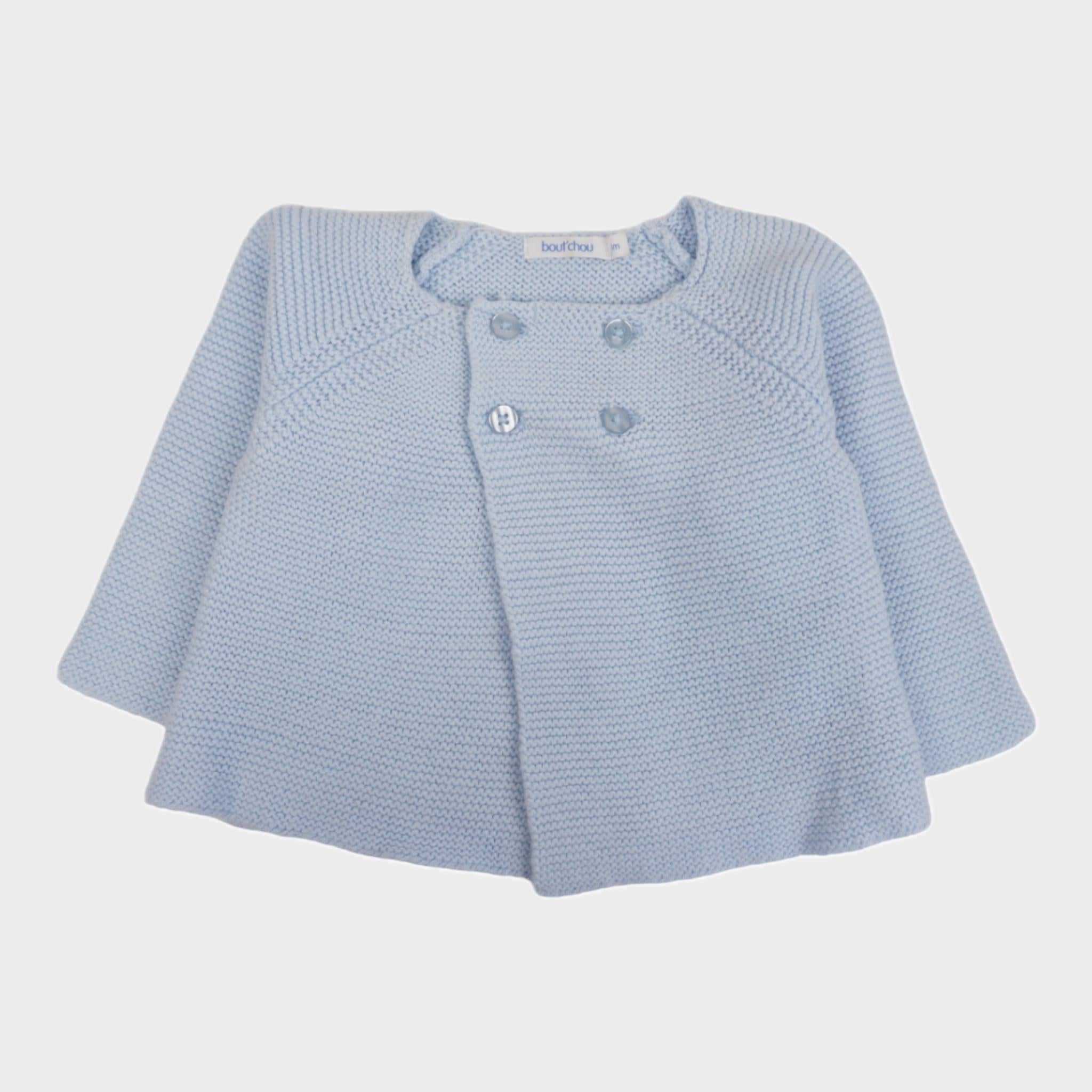 Gilet Bleu - 3 mois