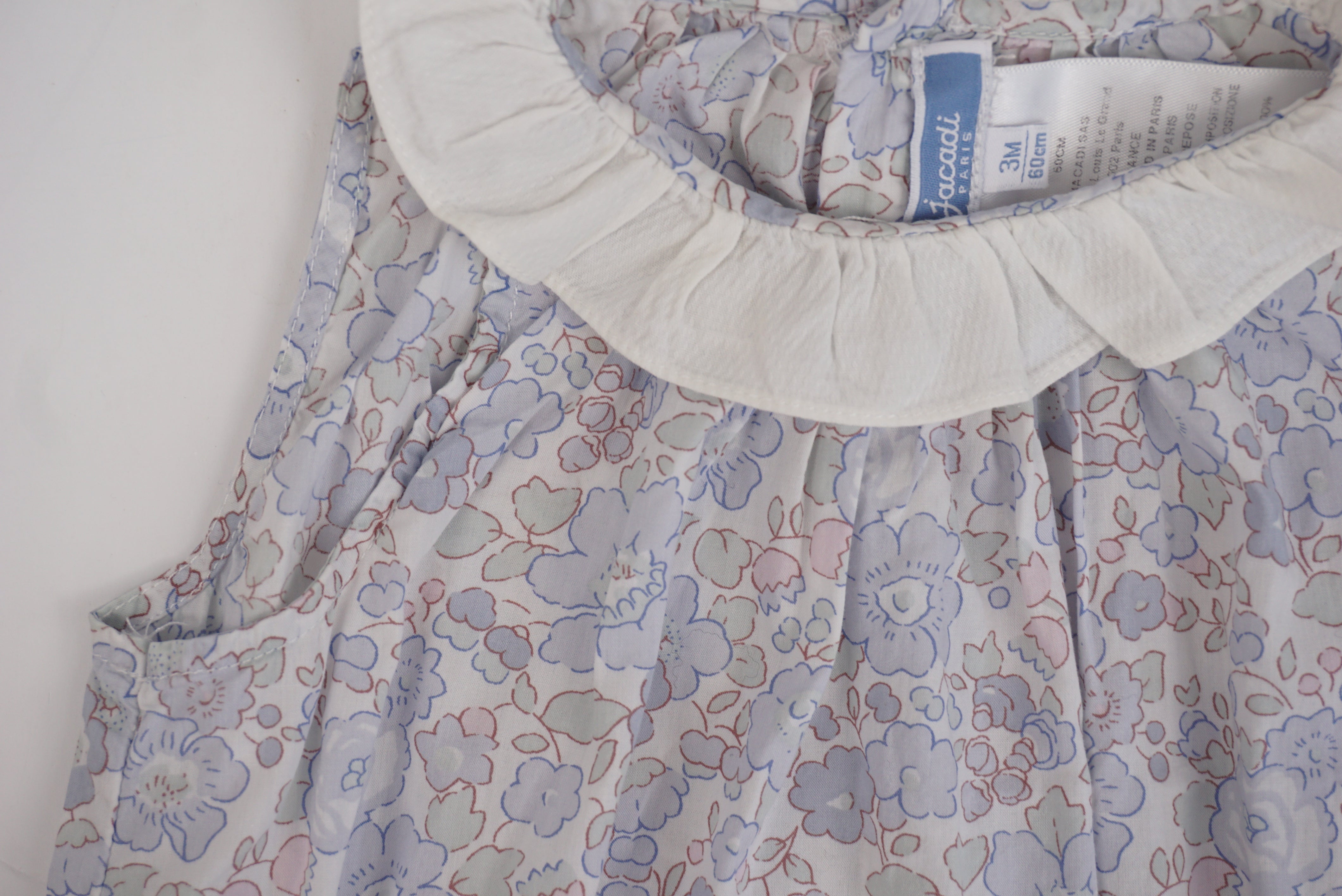 Barboteuse Bleu - 3 mois