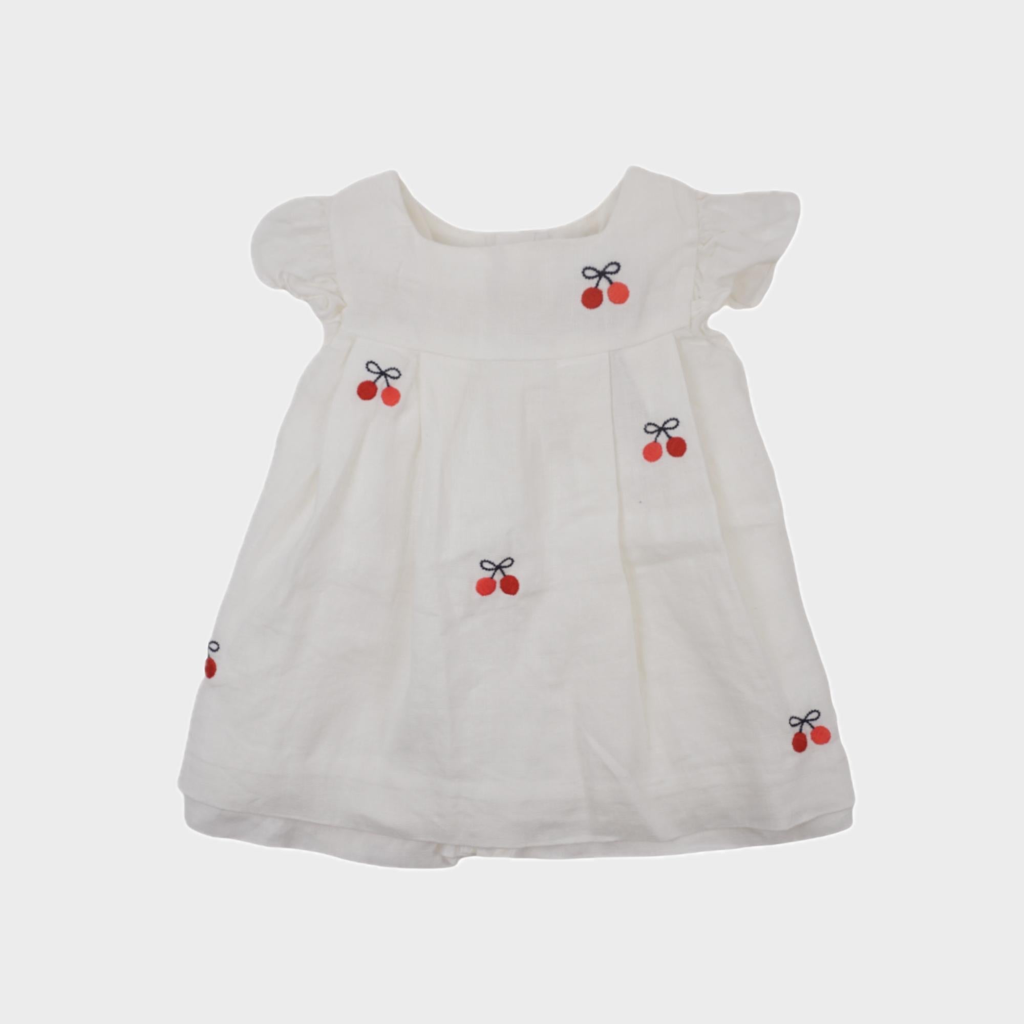 Robe Blanc - 3 mois