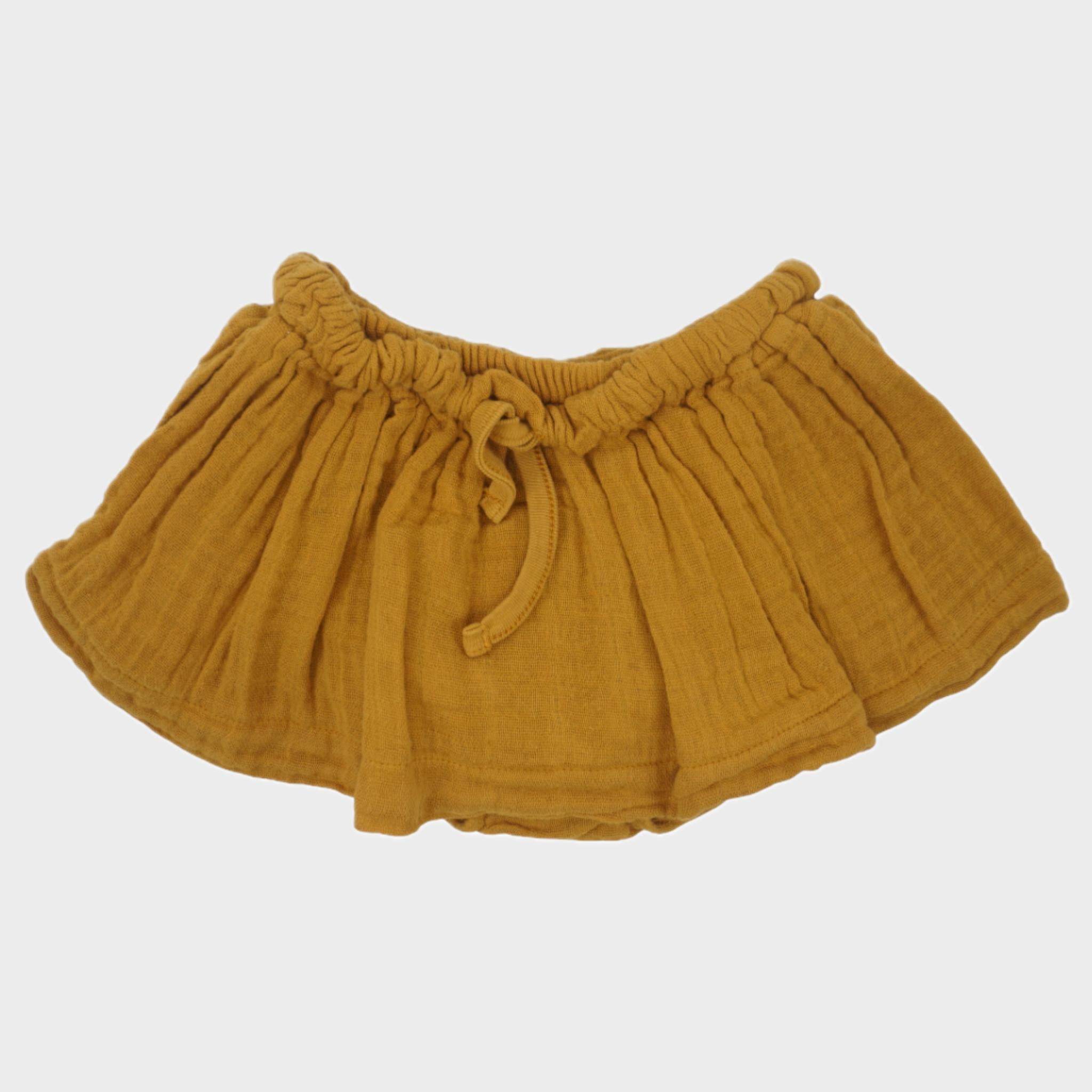 Jupe Moutarde - 18 mois (neuf)