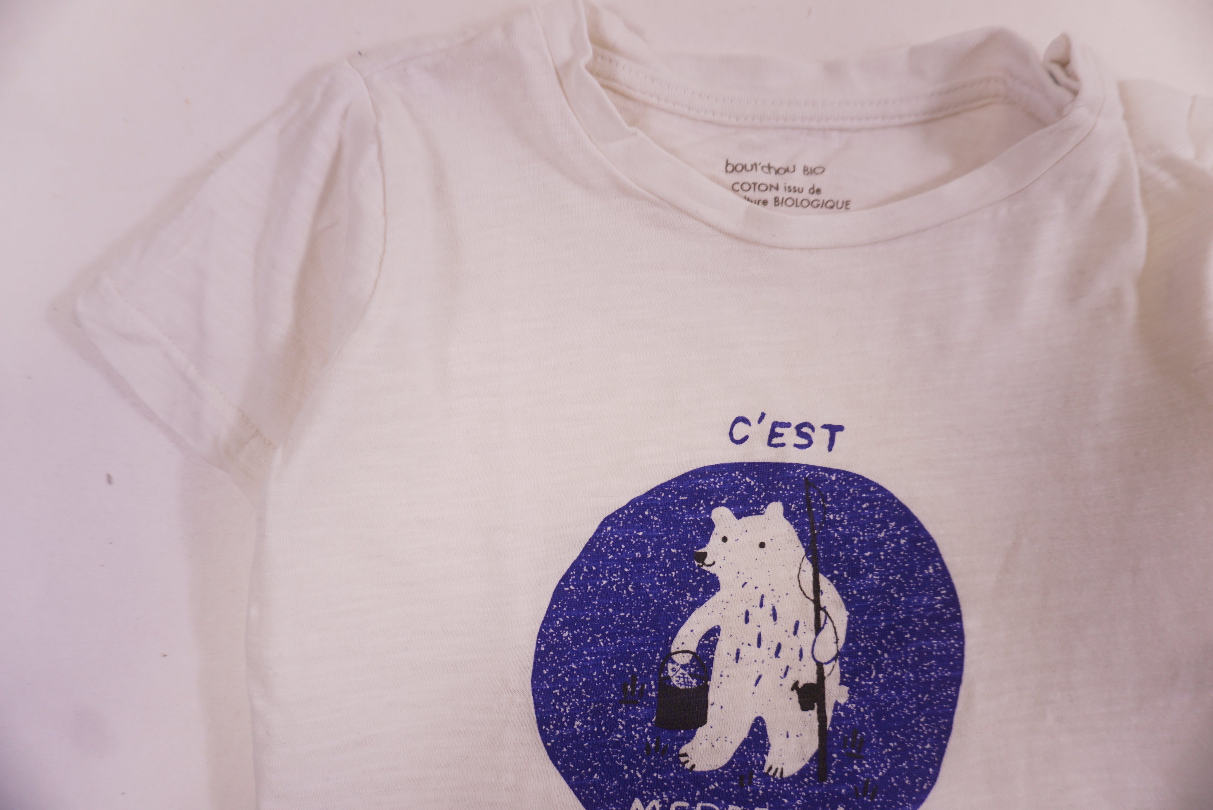 T-shirt Blanc - 9 mois