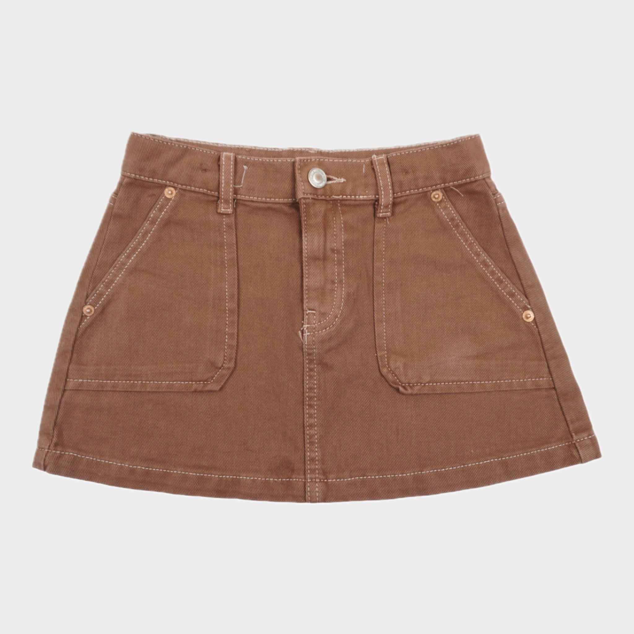 Jupe Marron - 8 ans