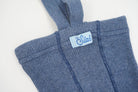 Short à bretelles Bleu - 6/12 mois