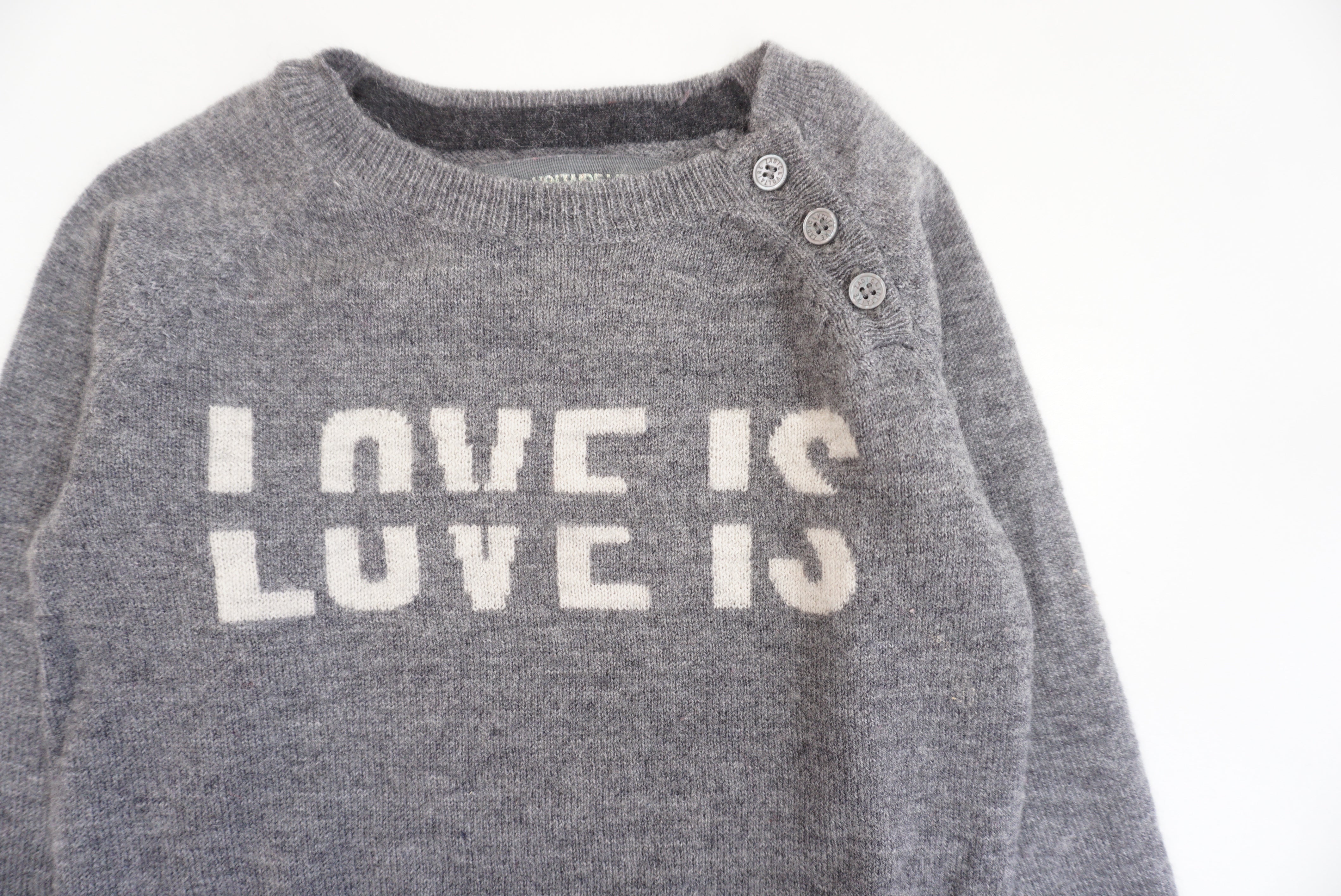 Pull Gris - 6 mois
