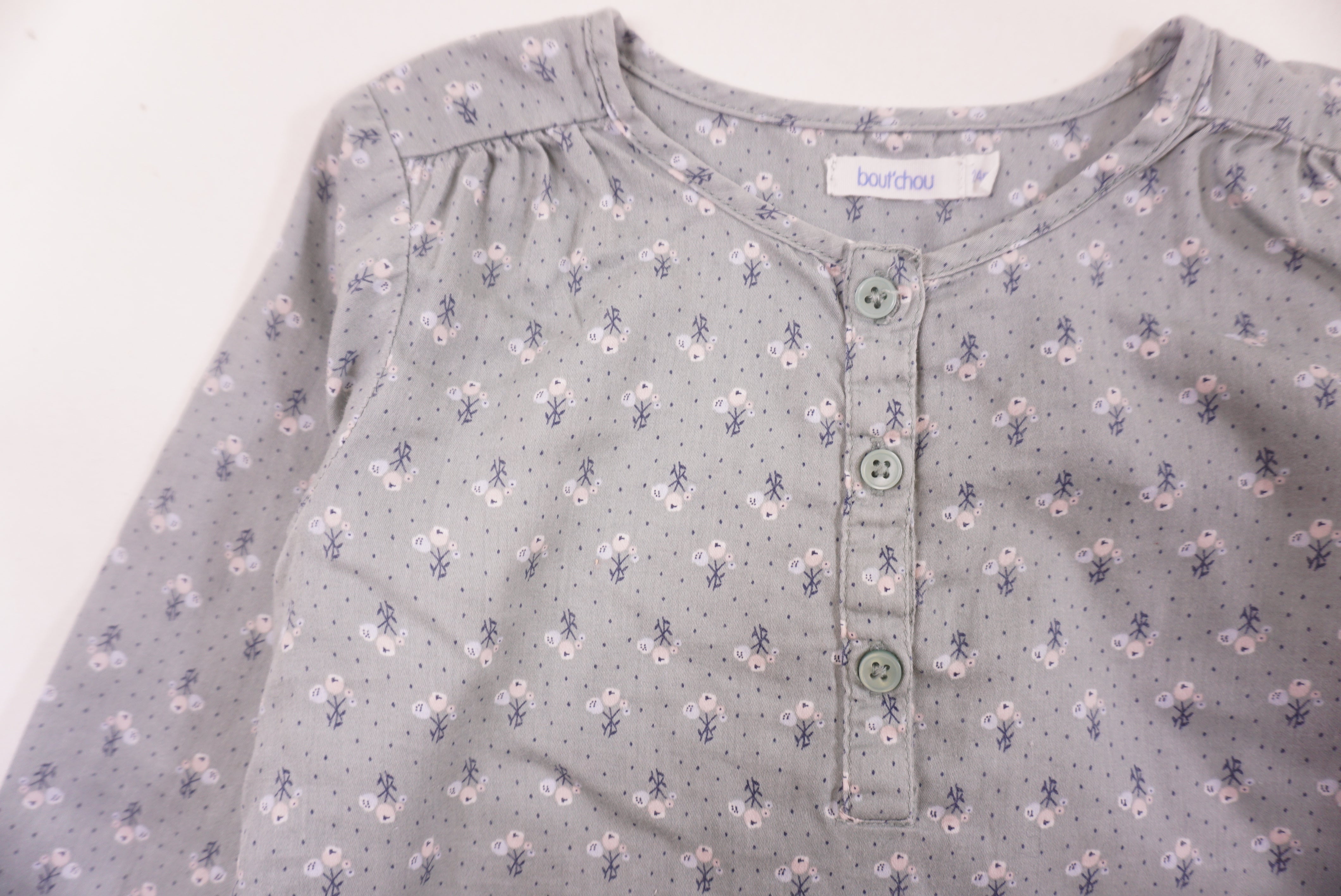 Blouse Vert - 24 mois