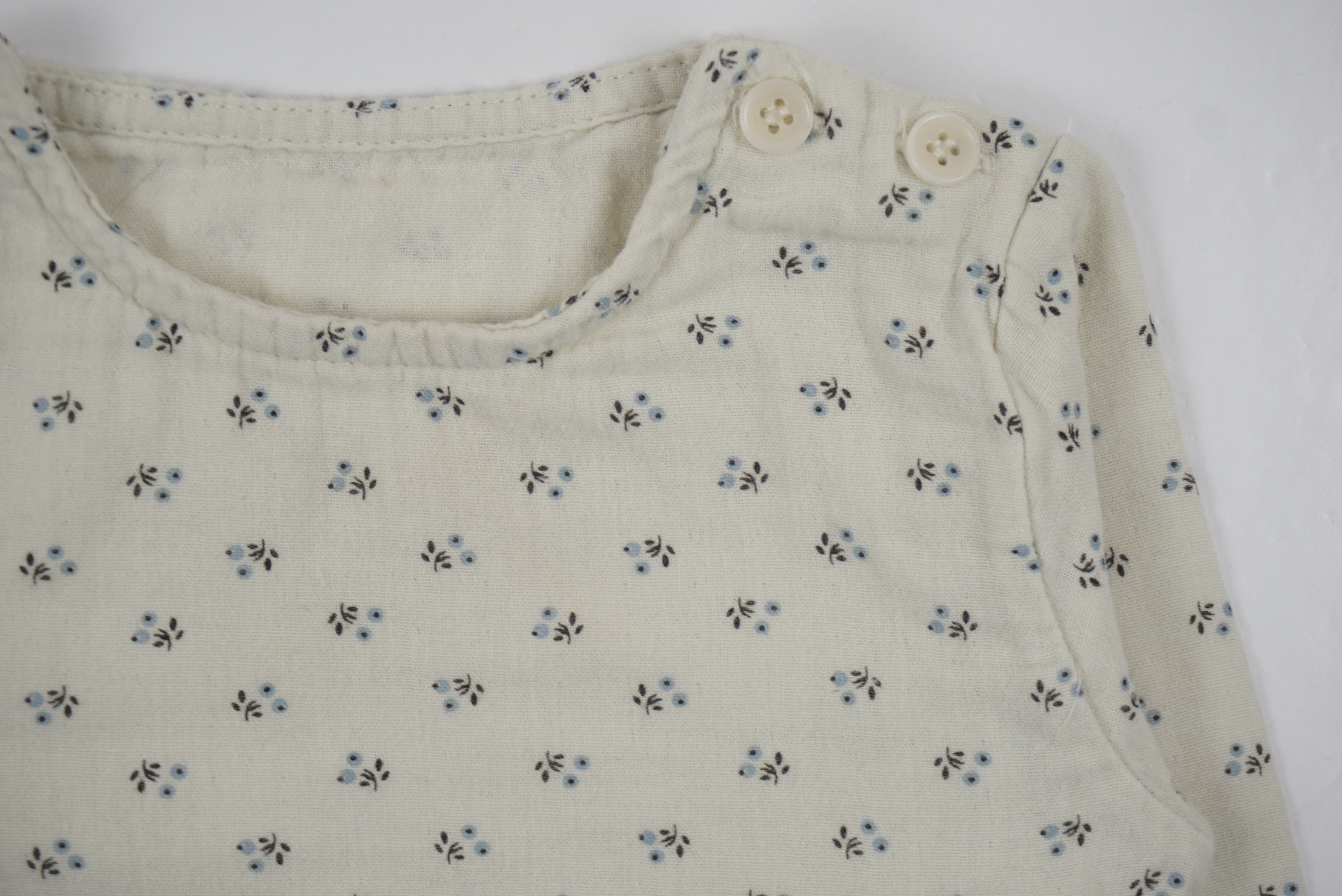 Blouse Crème - 9 mois