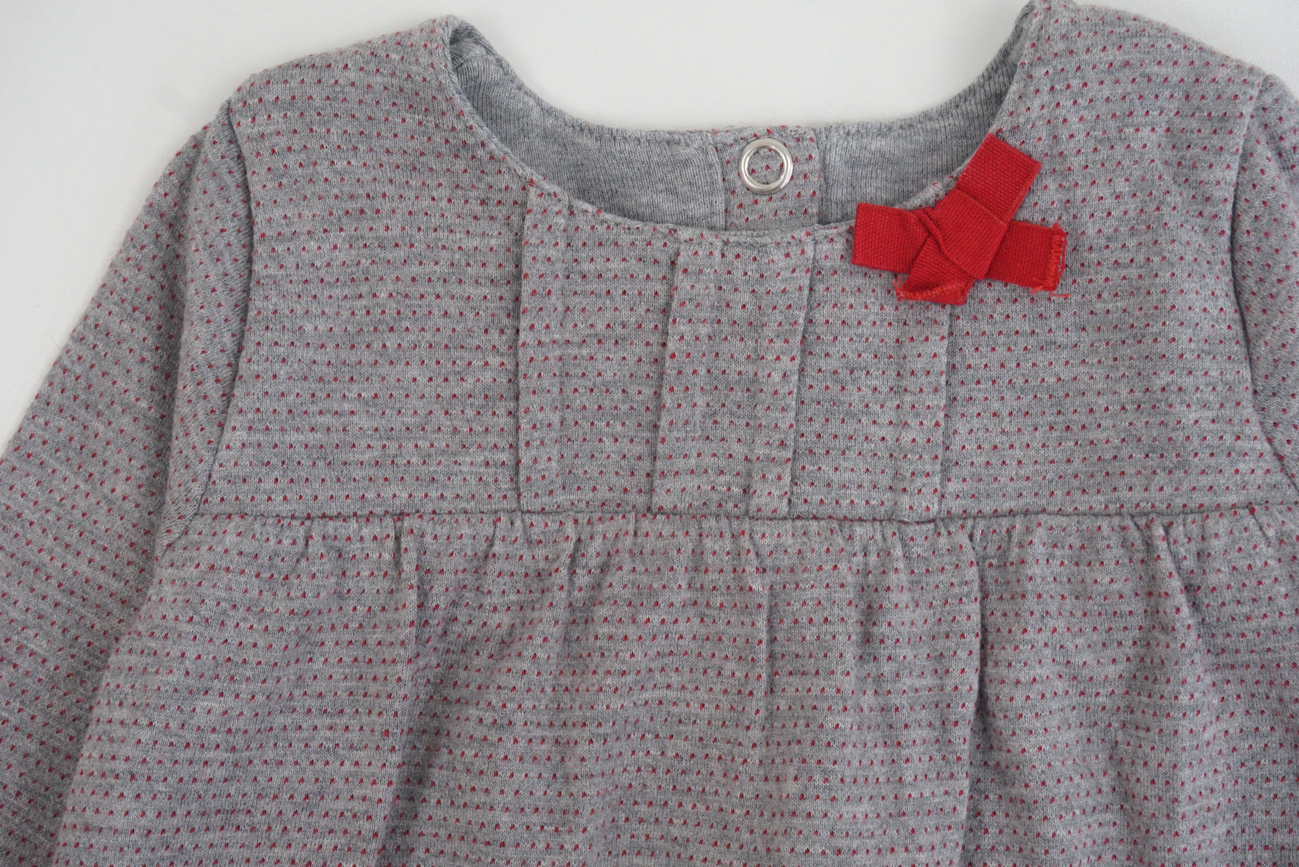 Robe Gris - 6 mois