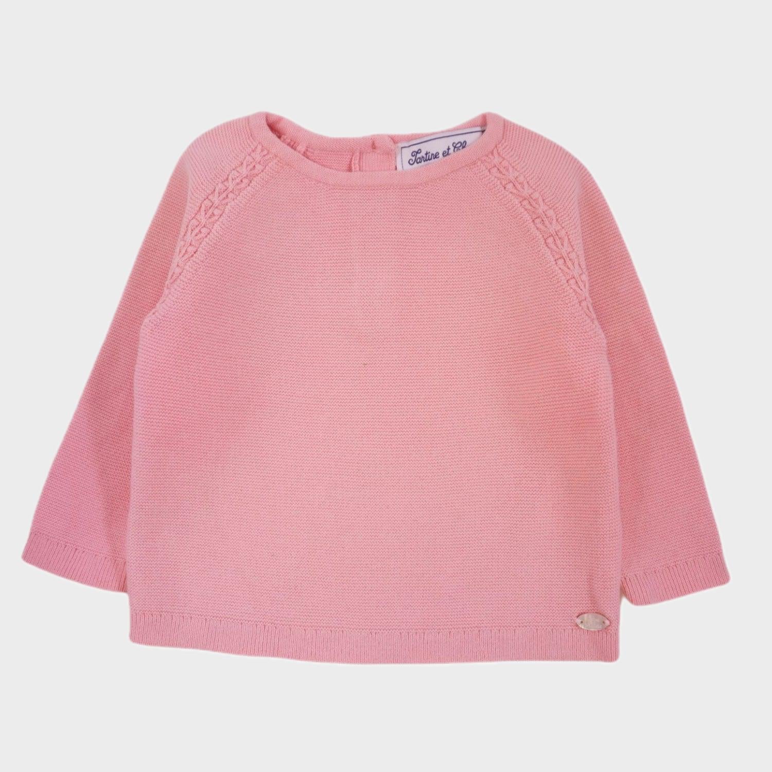 Pull Rose - 6 mois