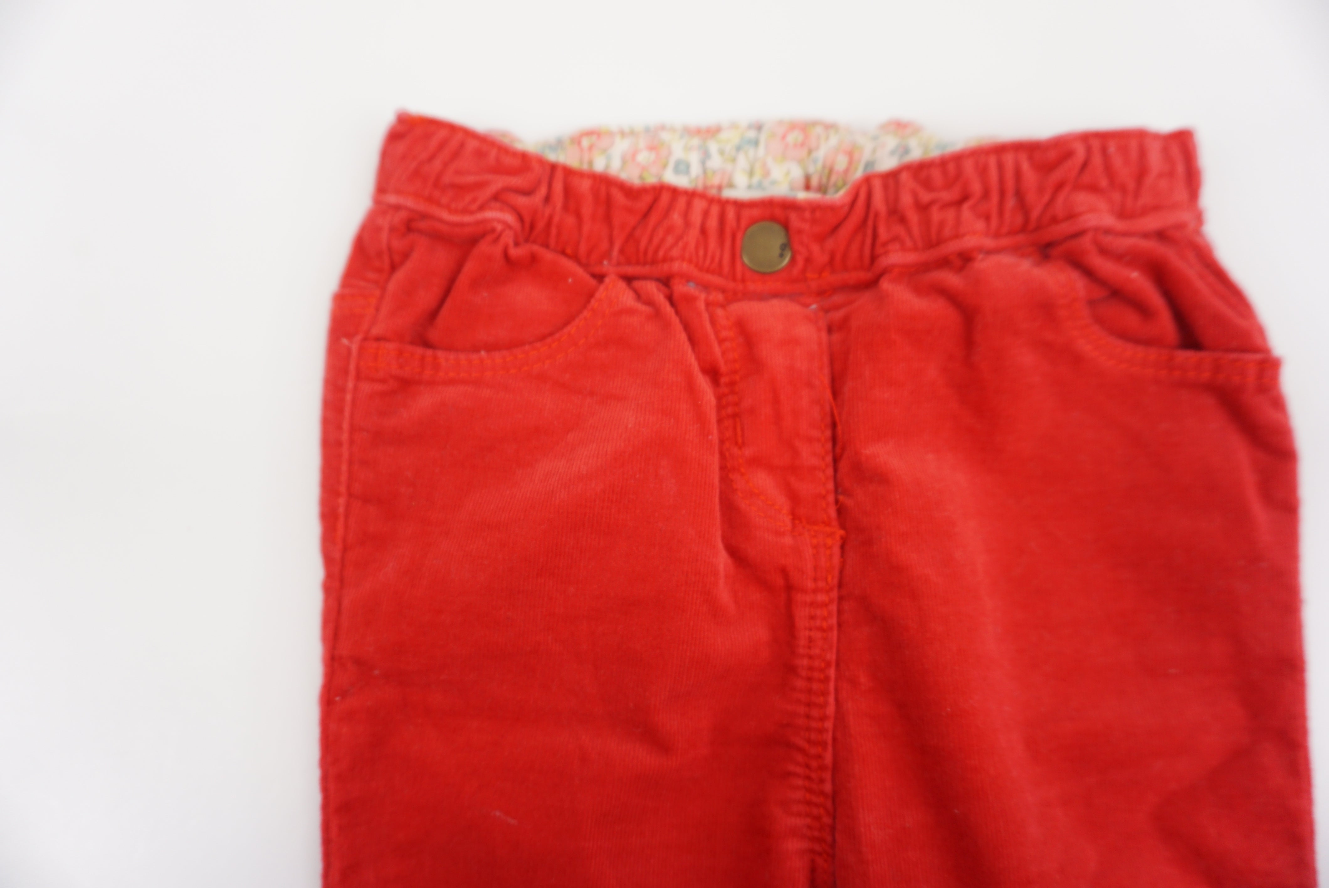 Pantalon Rouge - 12 mois