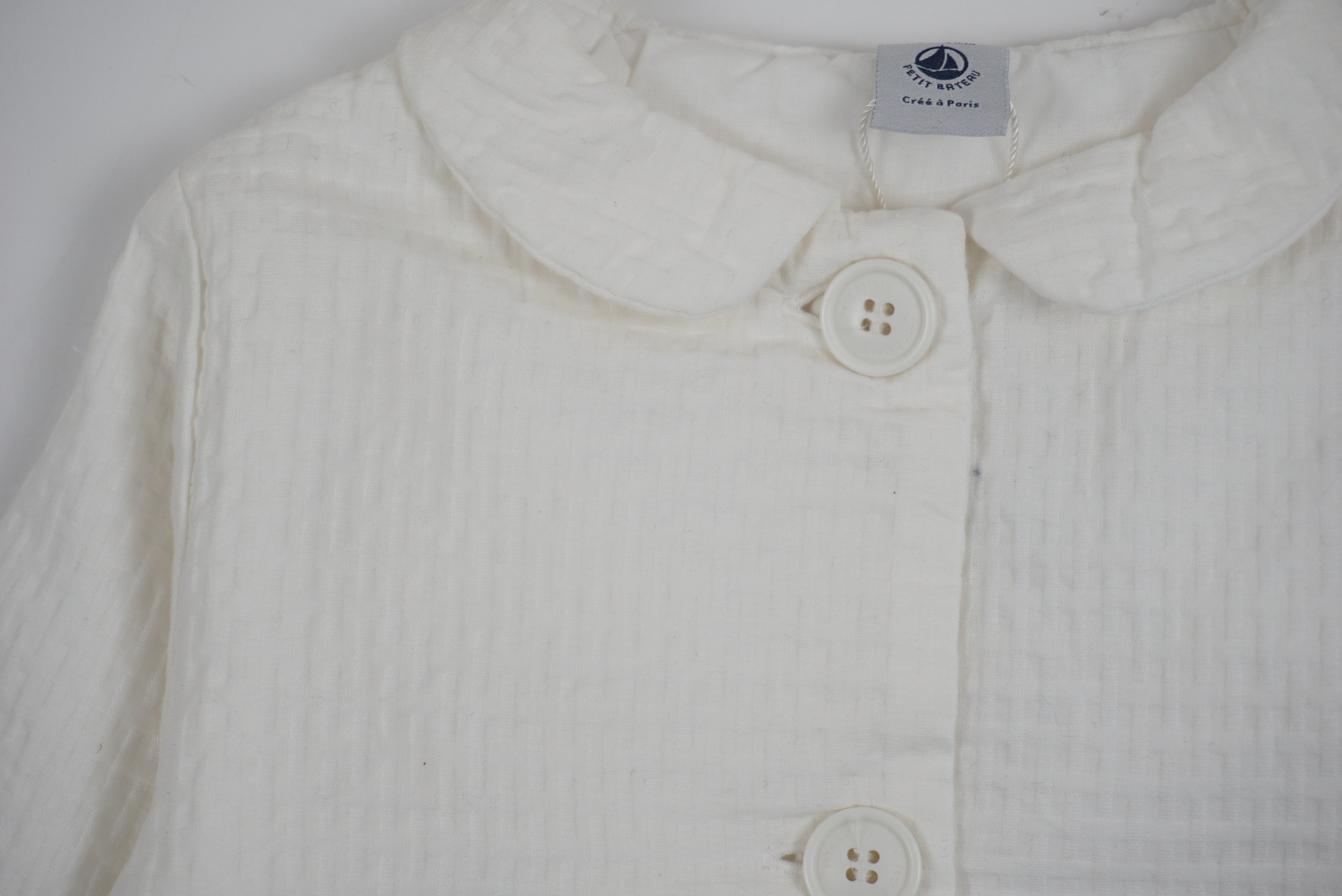 Manteau Blanc - 18 mois