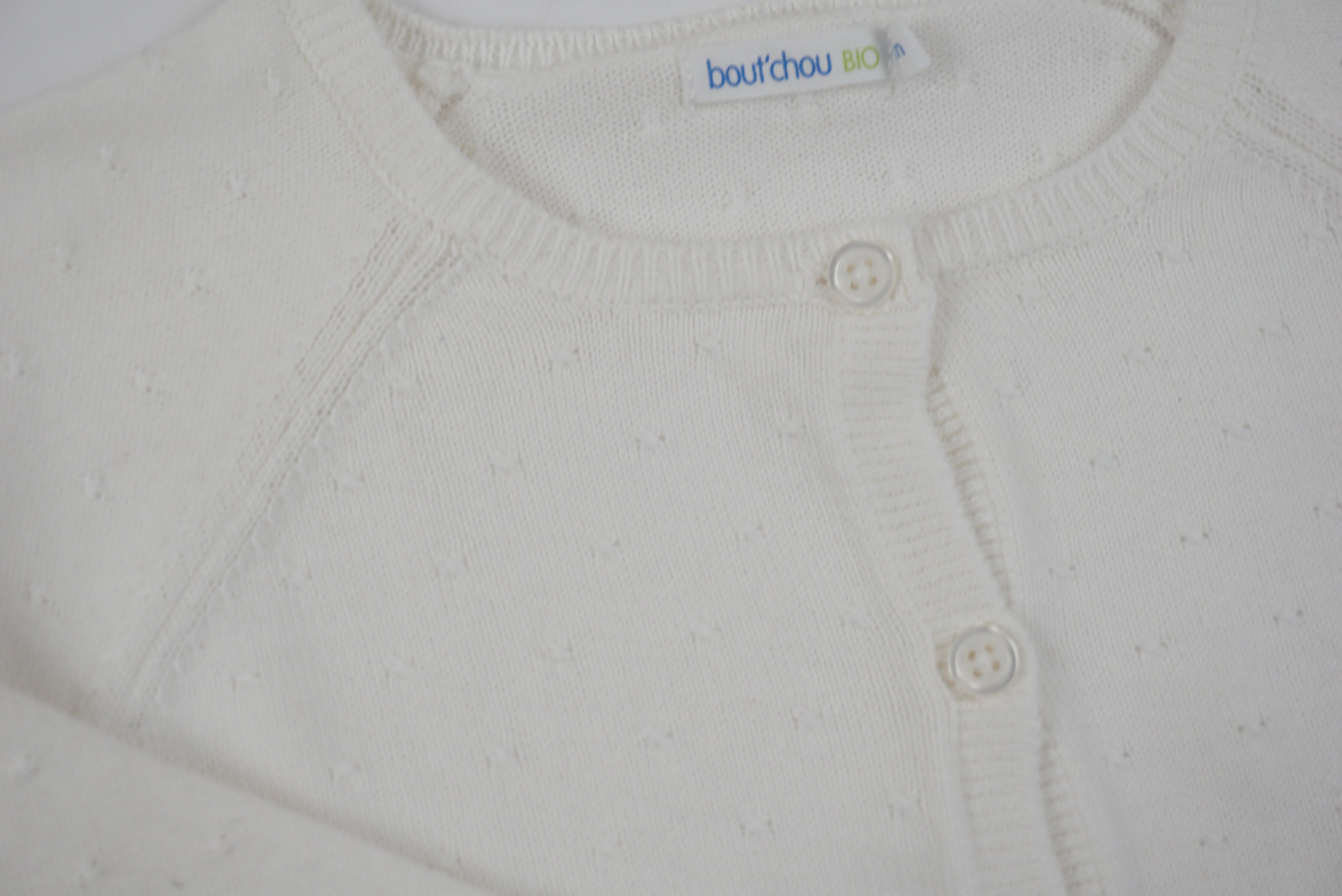 Gilet Ecru - 36 mois