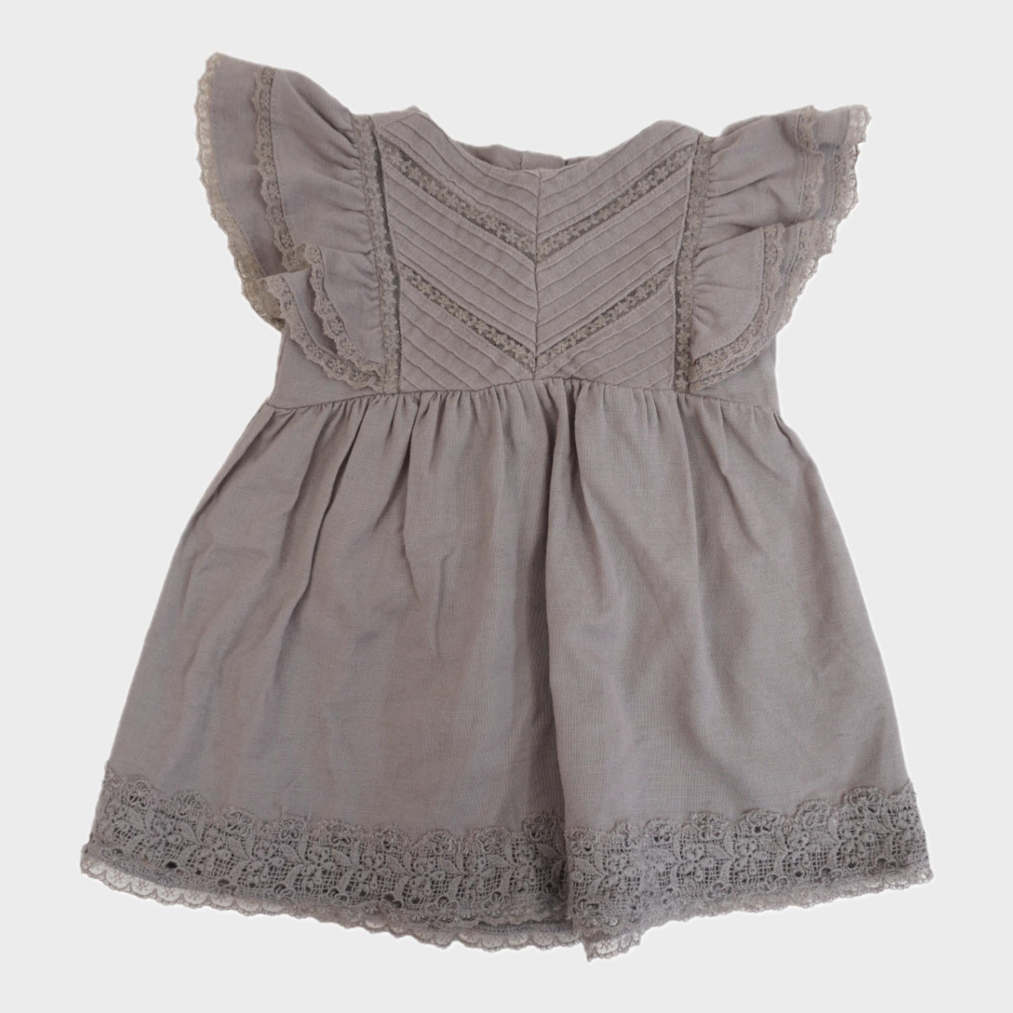 Robe Grise - 6/7 mois