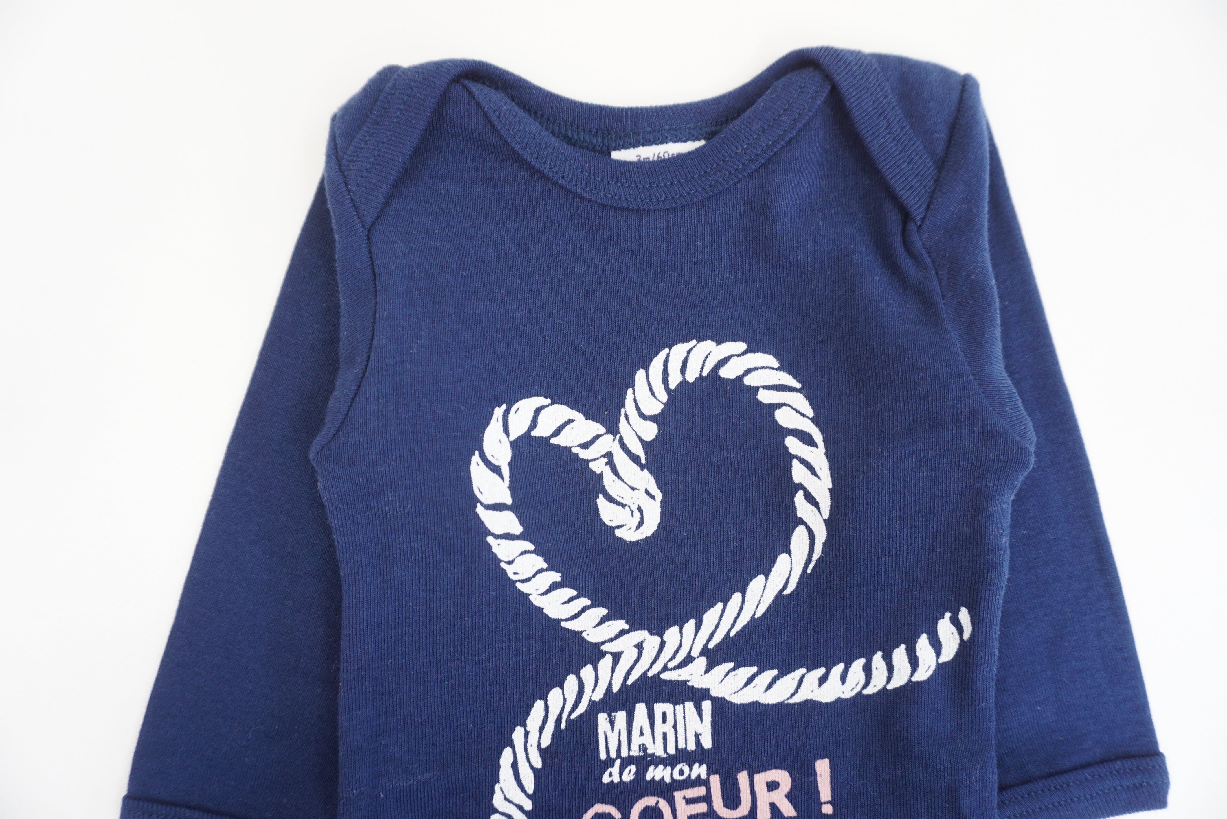 Body Bleu - 3 mois