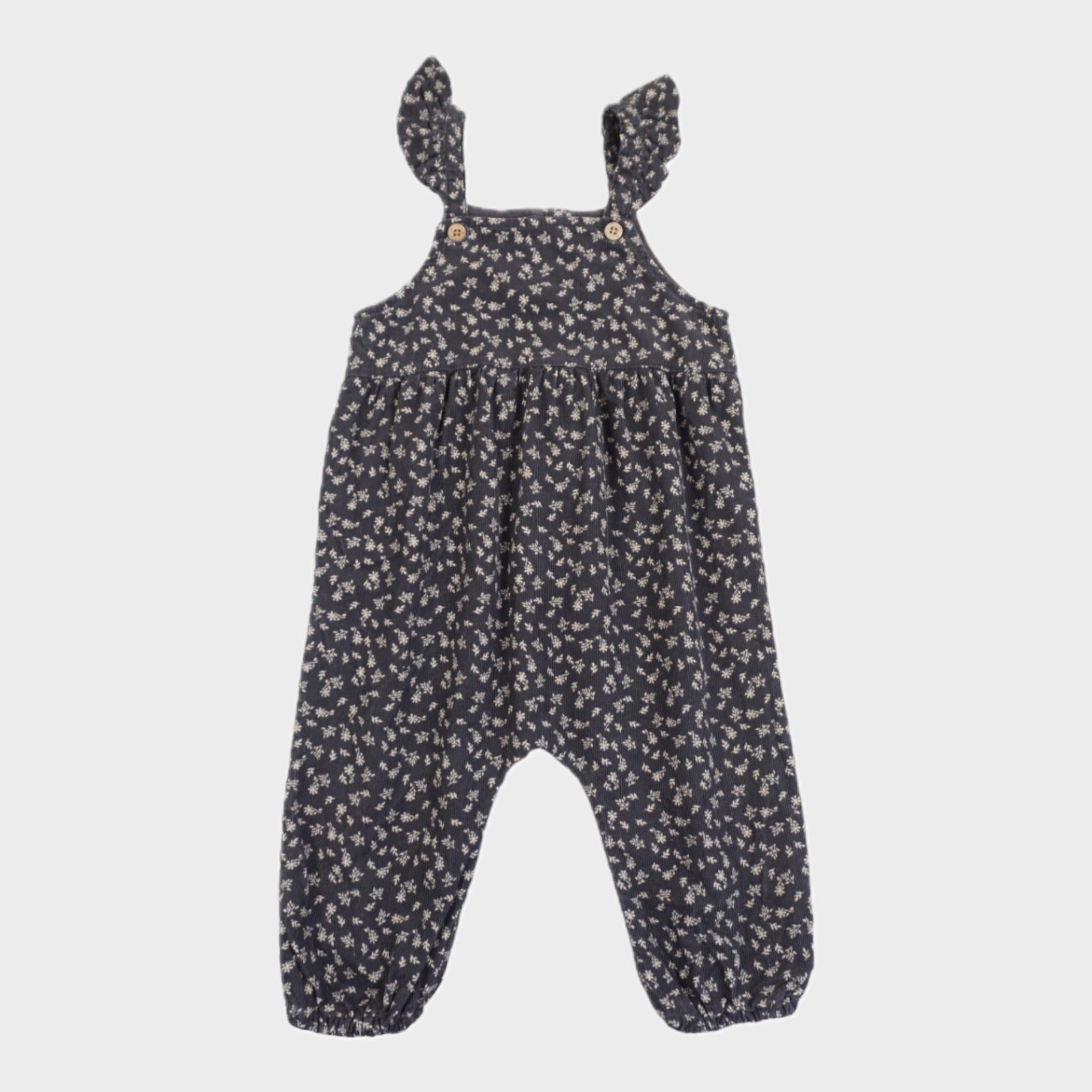 Salopette Gris - 9/12 mois