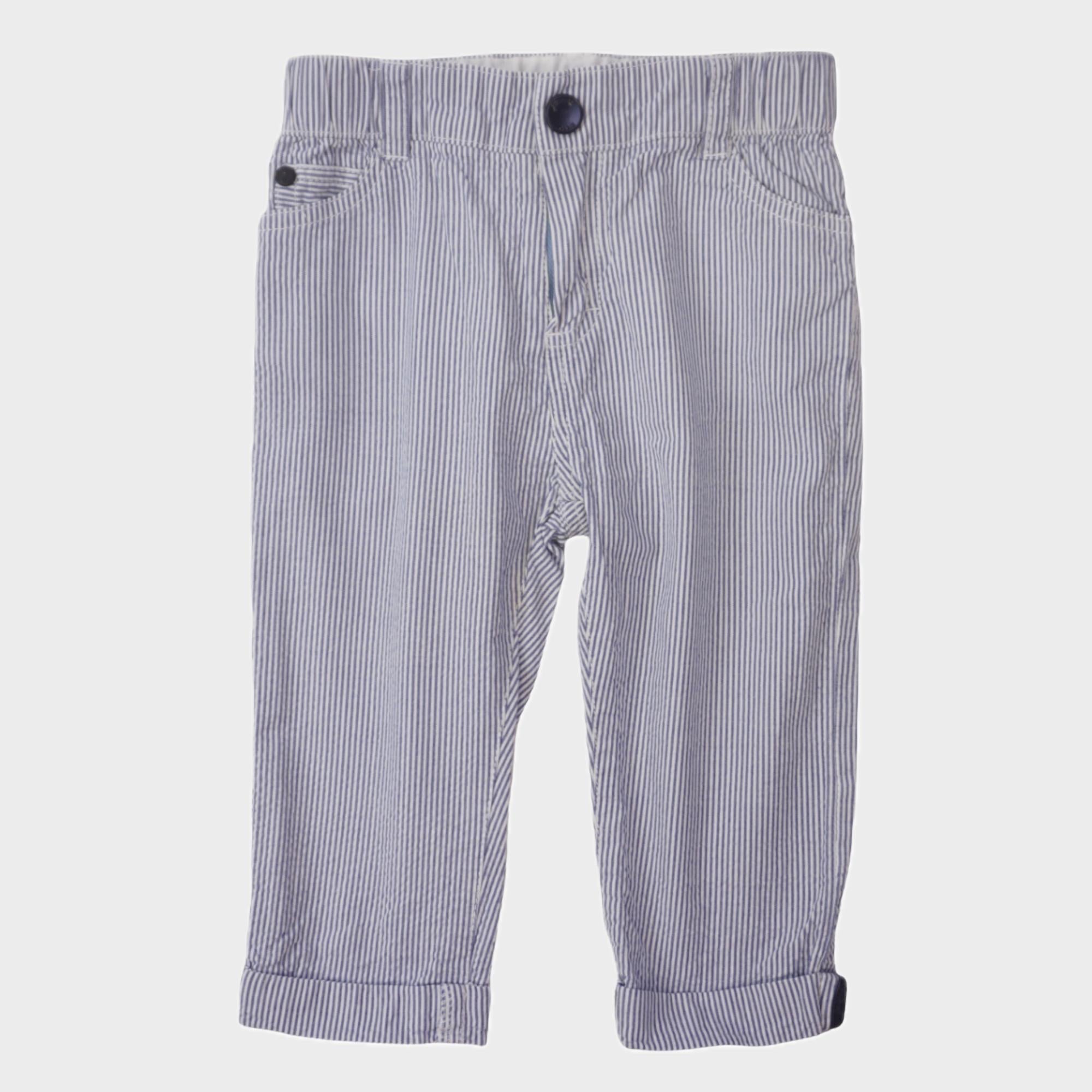Pantalon Bleu - 12 mois