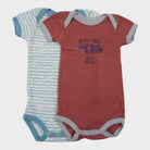 Lot de 2 bodies Multicolore - 3 mois