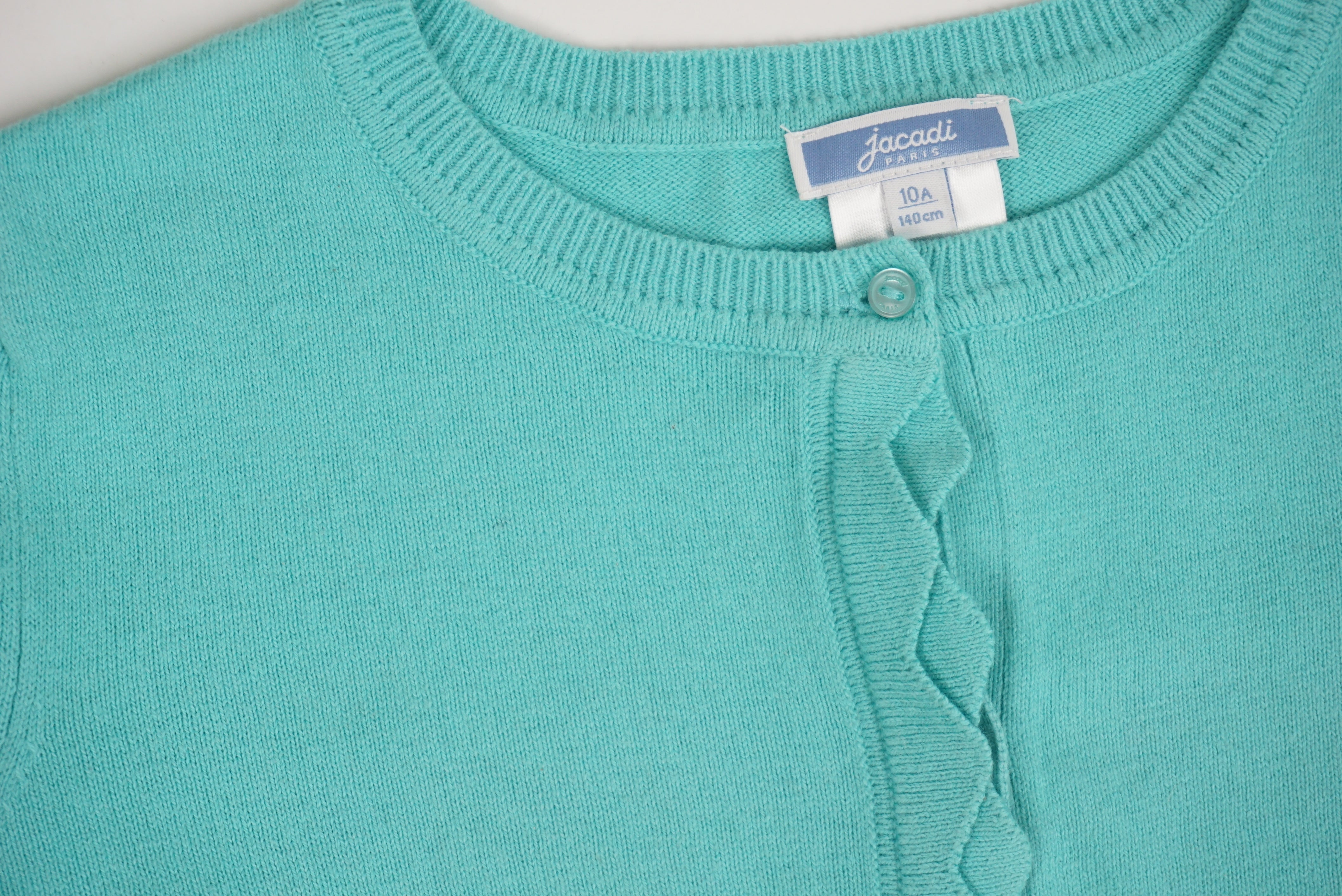 Gilet Turquoise - 10 ans