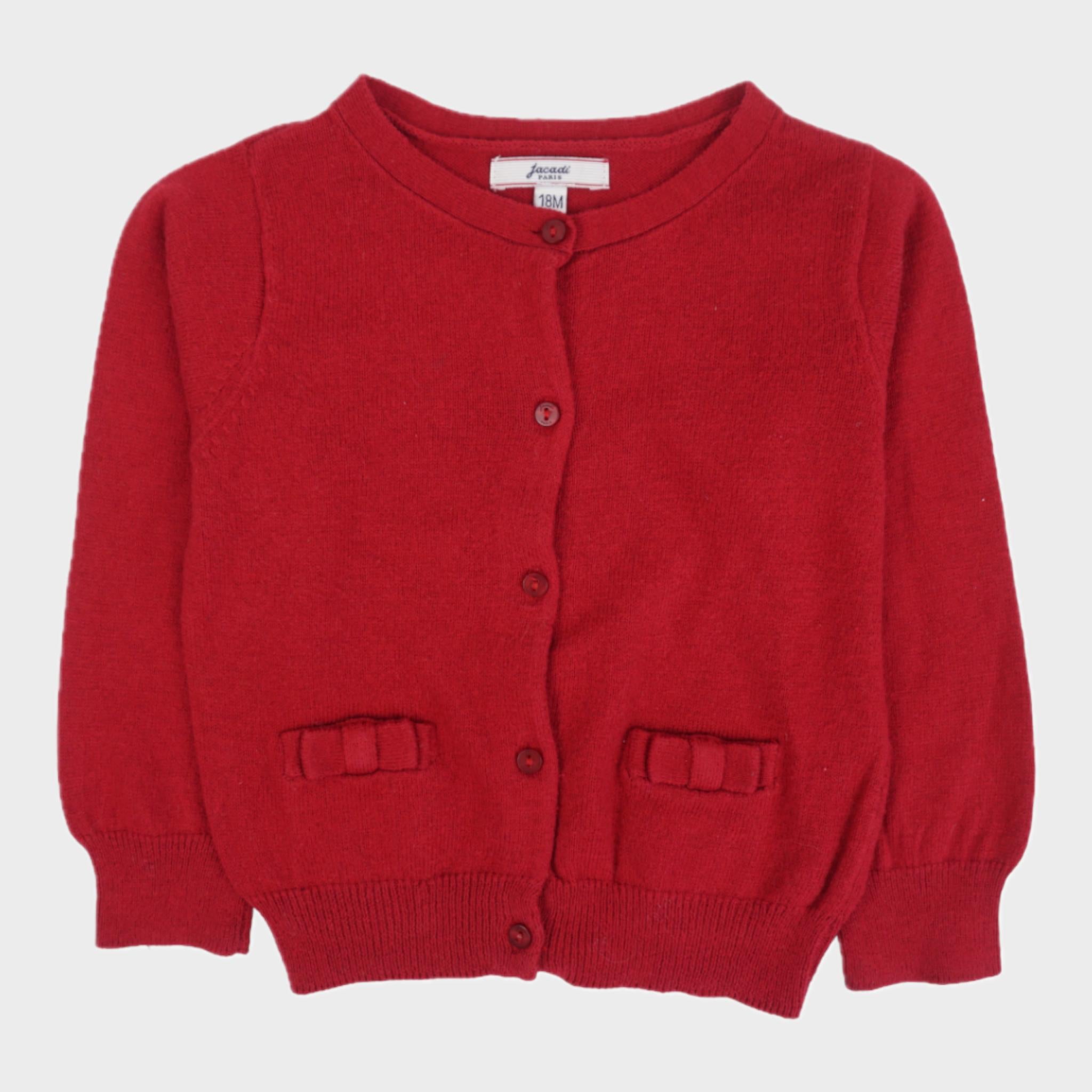 Gilet Rouge - 18 mois