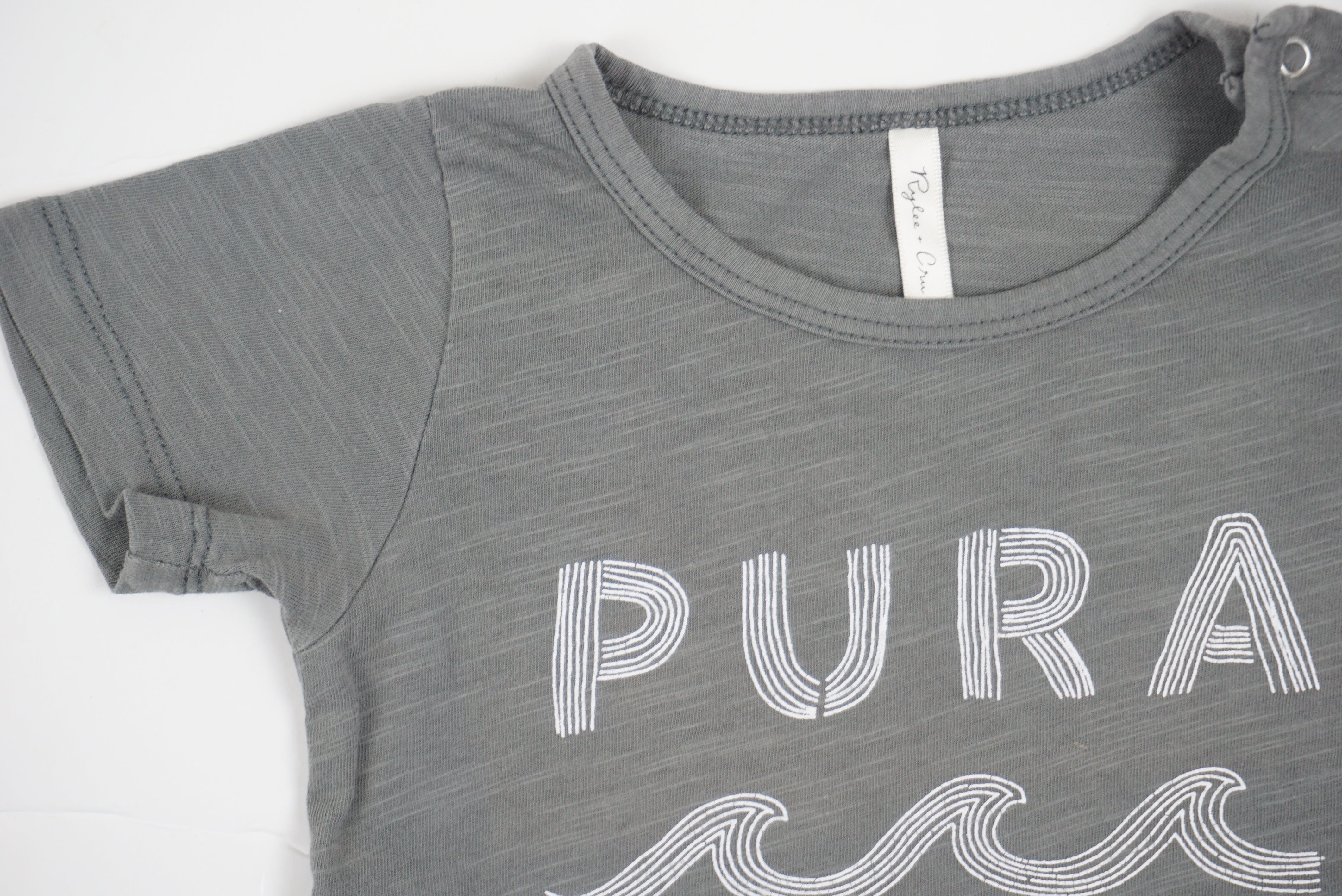 T-shirt Gris - 3/6 mois