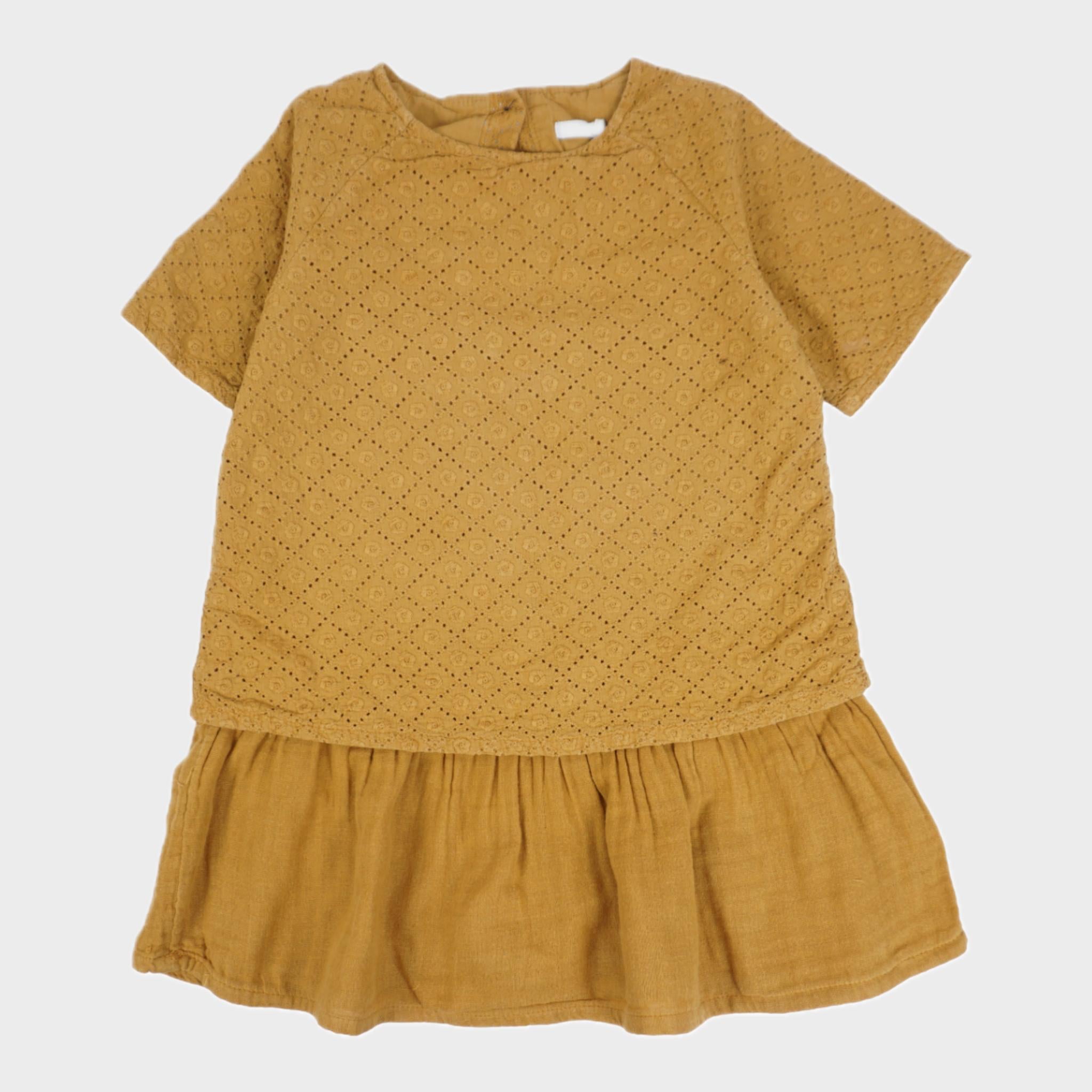 Robe Moutarde - 36 mois