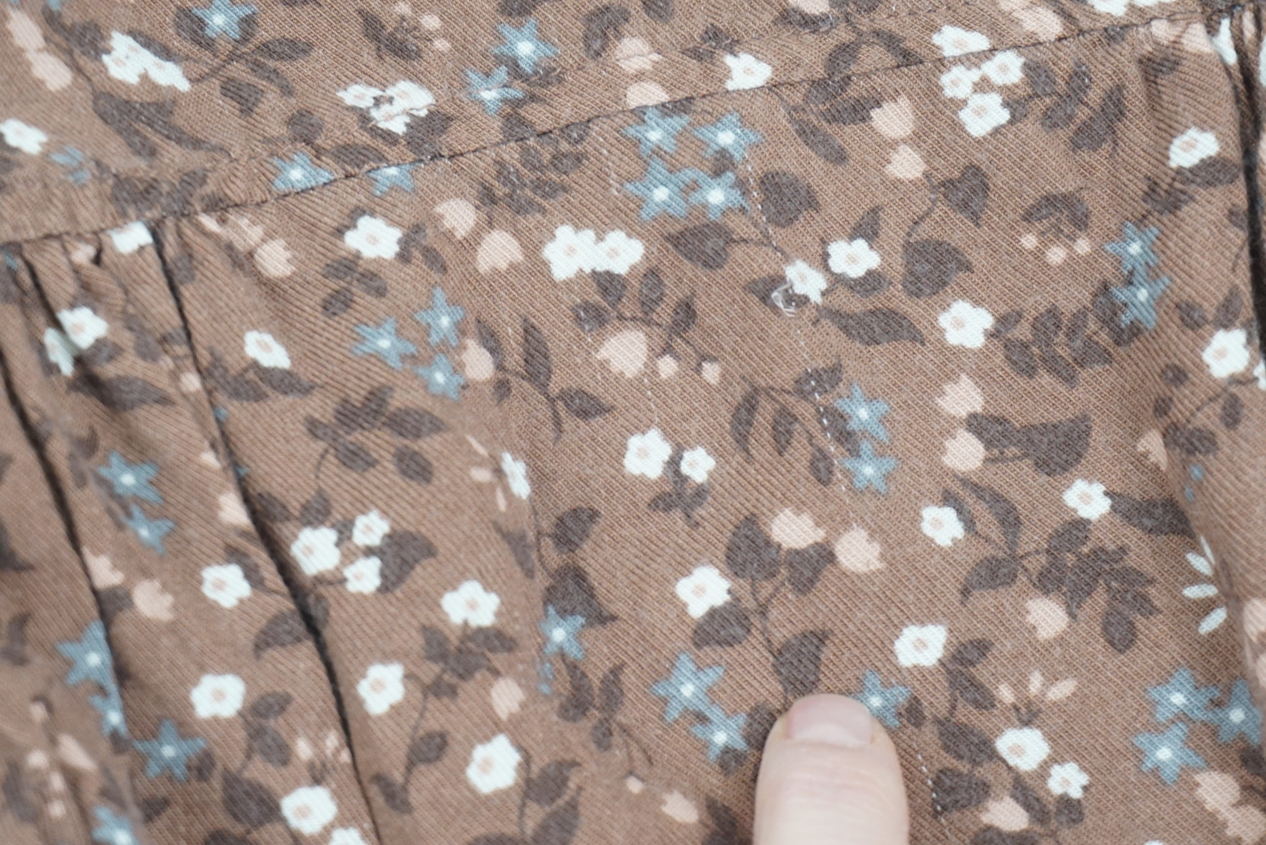 Barboteuse Marron - 6/12 mois