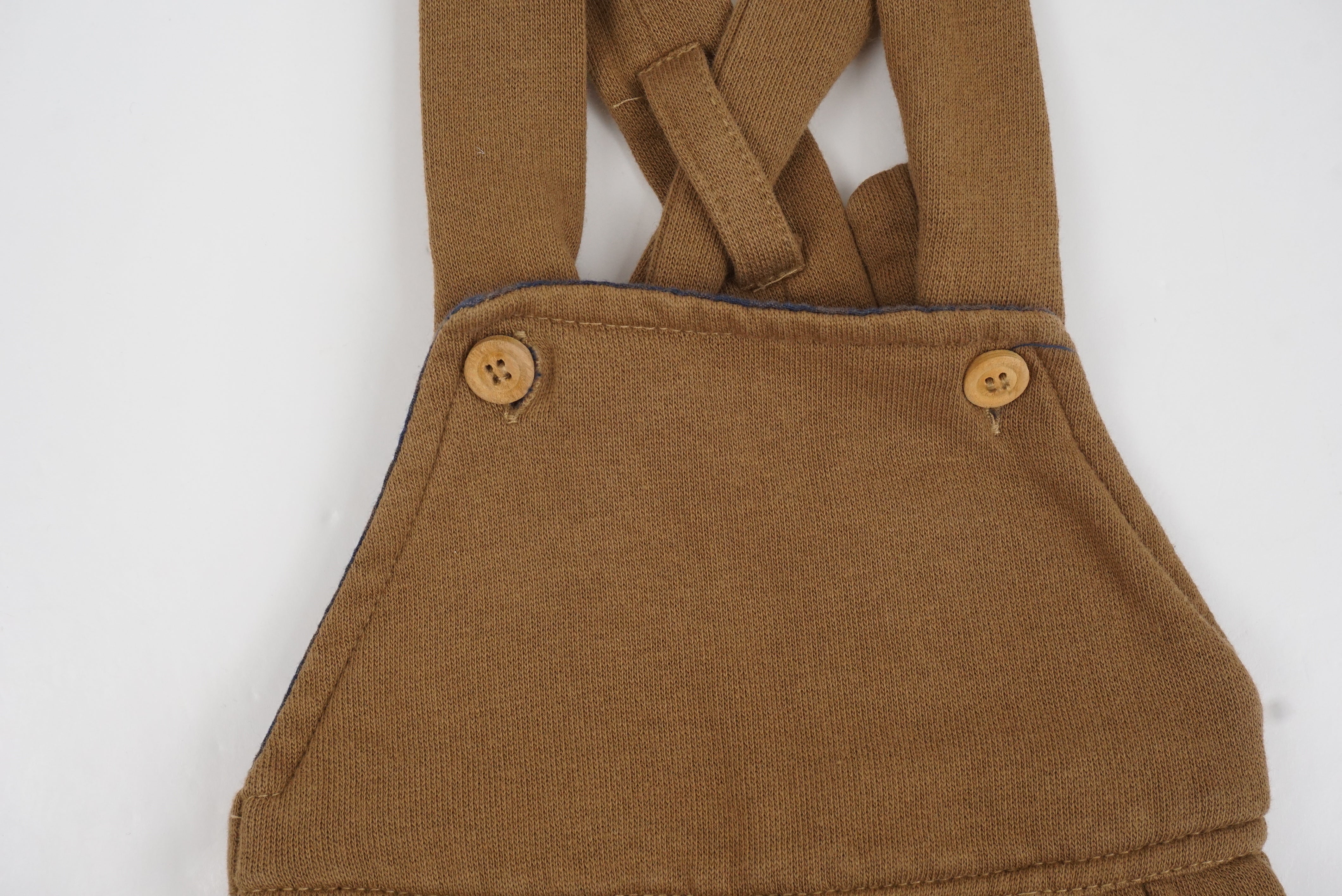 Barboteuse Camel - 6/9 mois