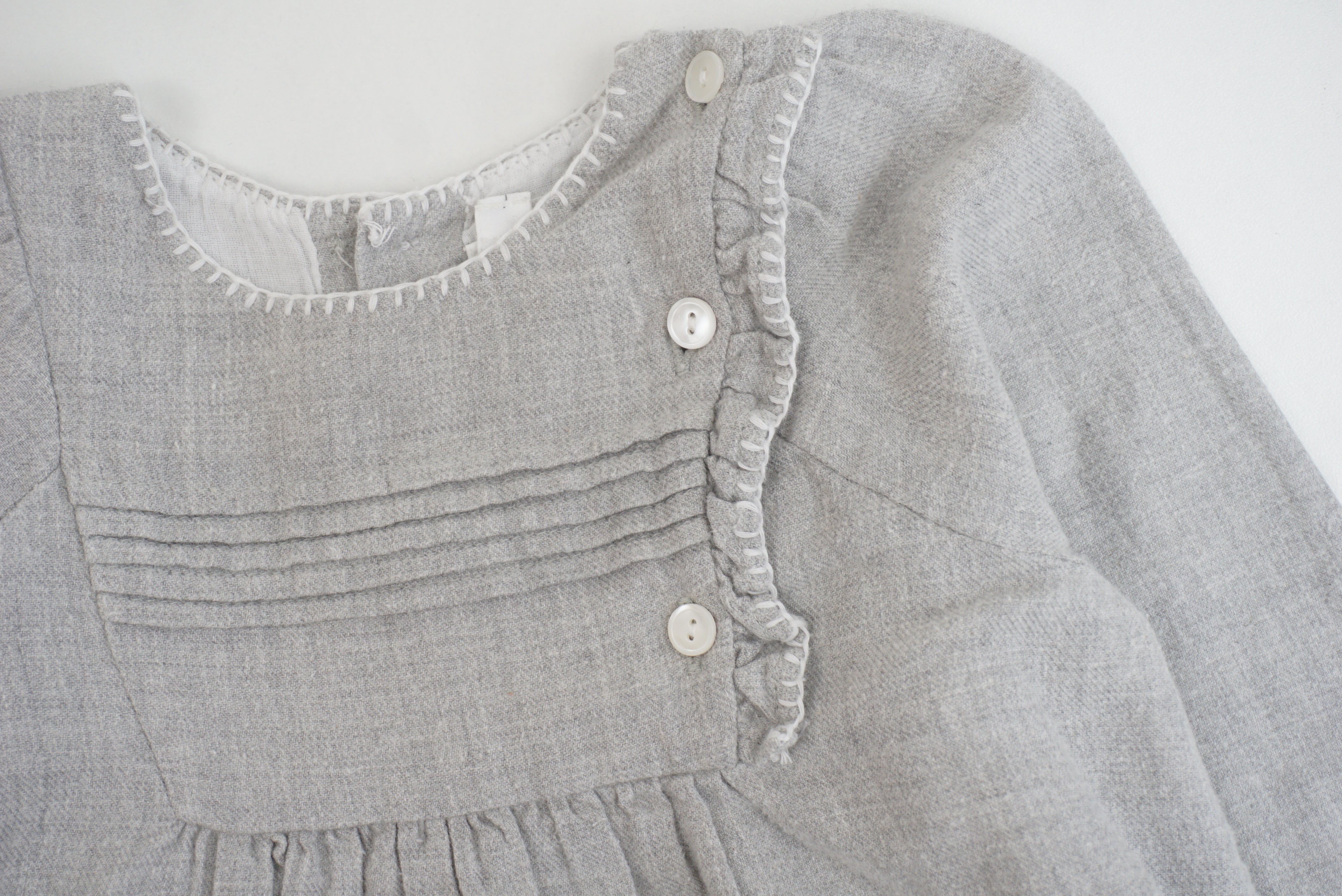 Blouse Gris - 12 mois