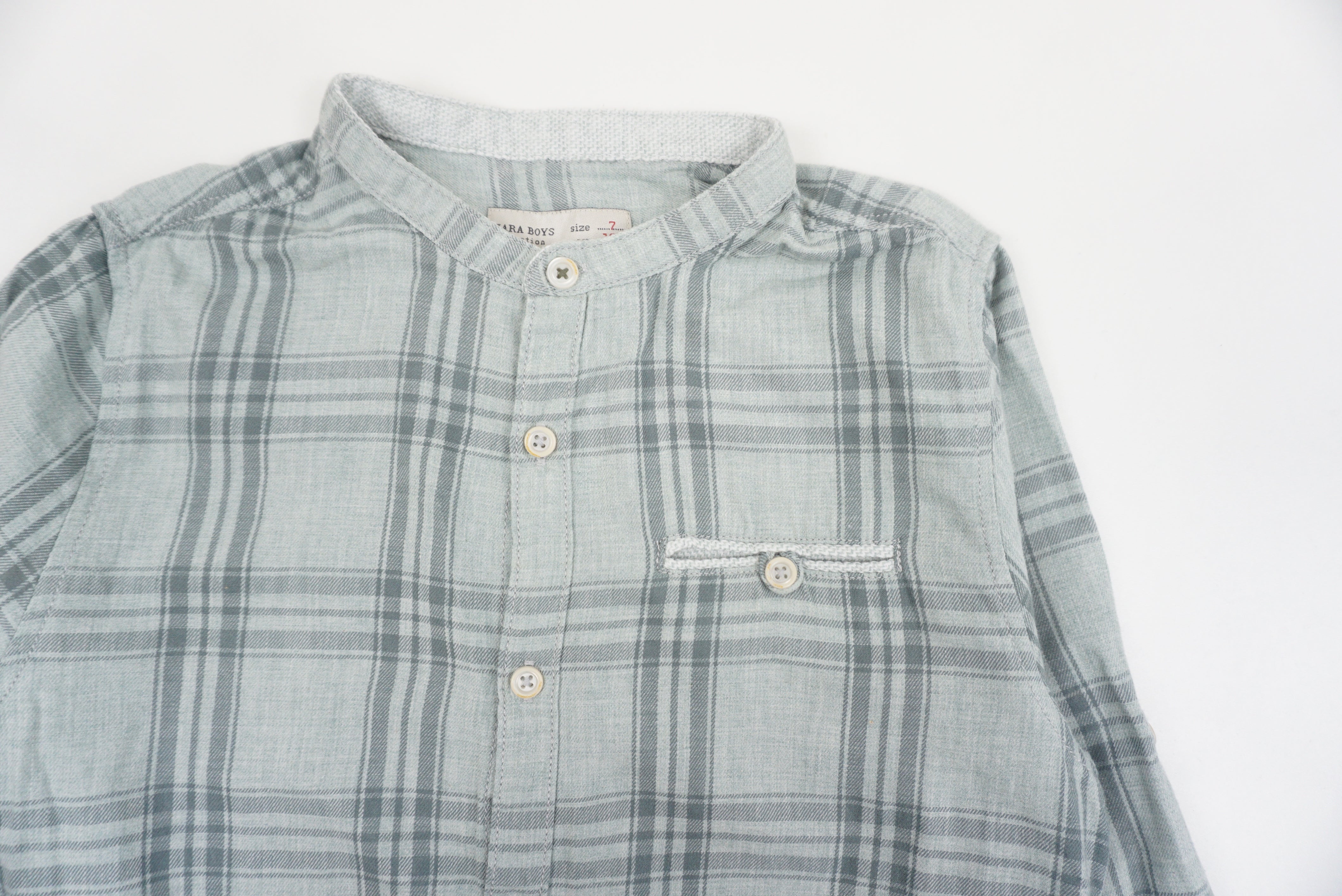 Chemise Vert - 7 ans