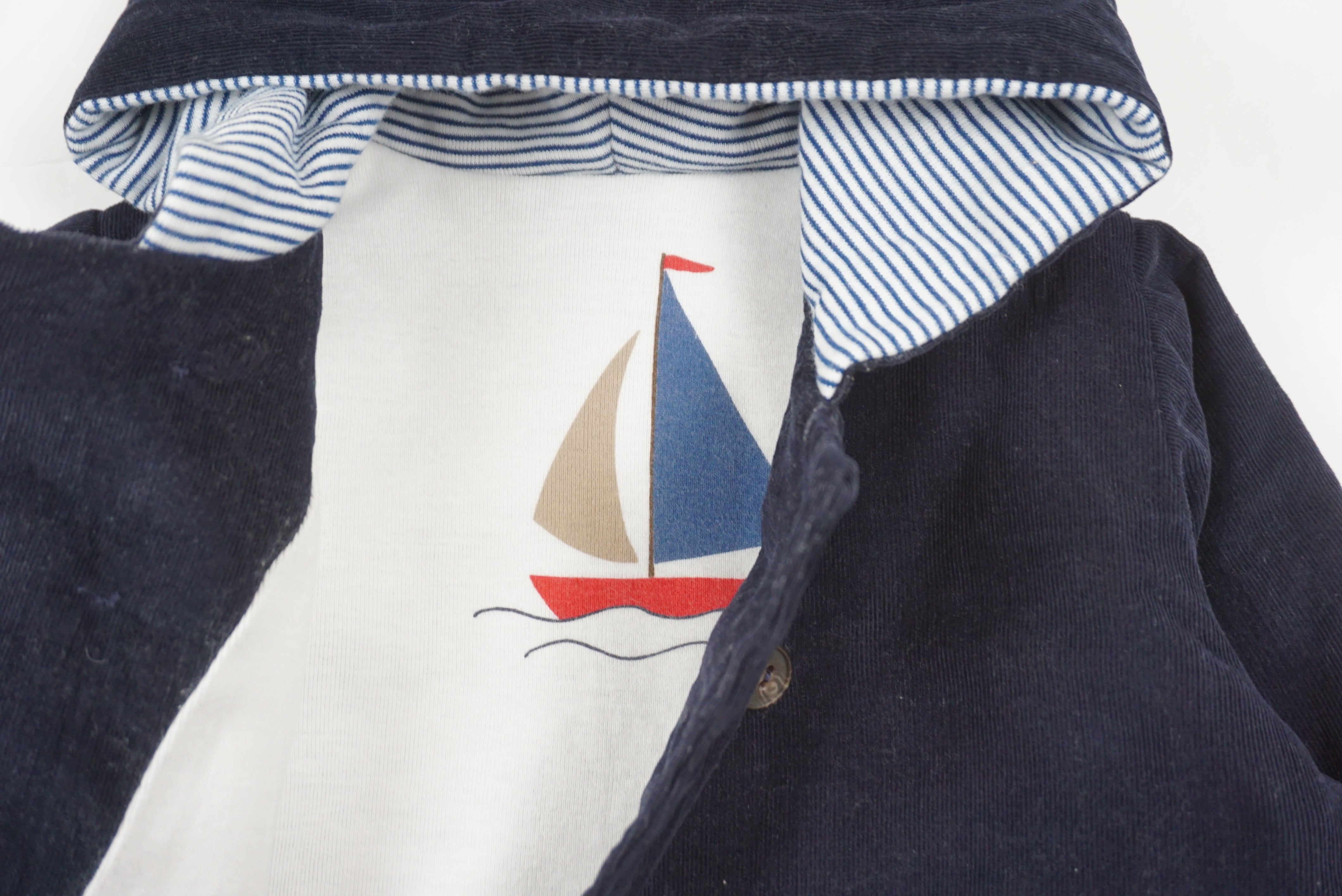 Manteau Bleu - 6 mois