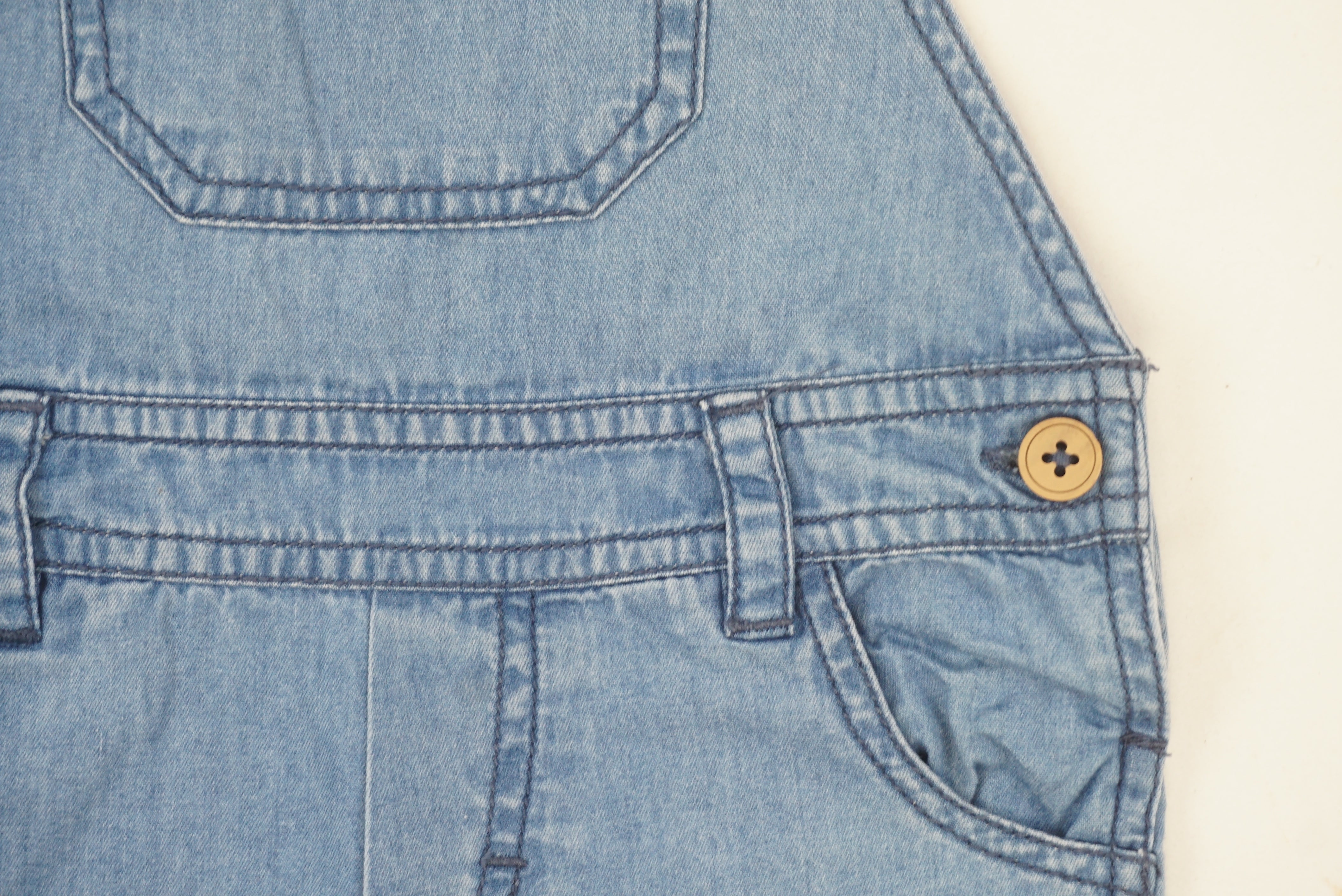 Salopette Bleu - 12 mois