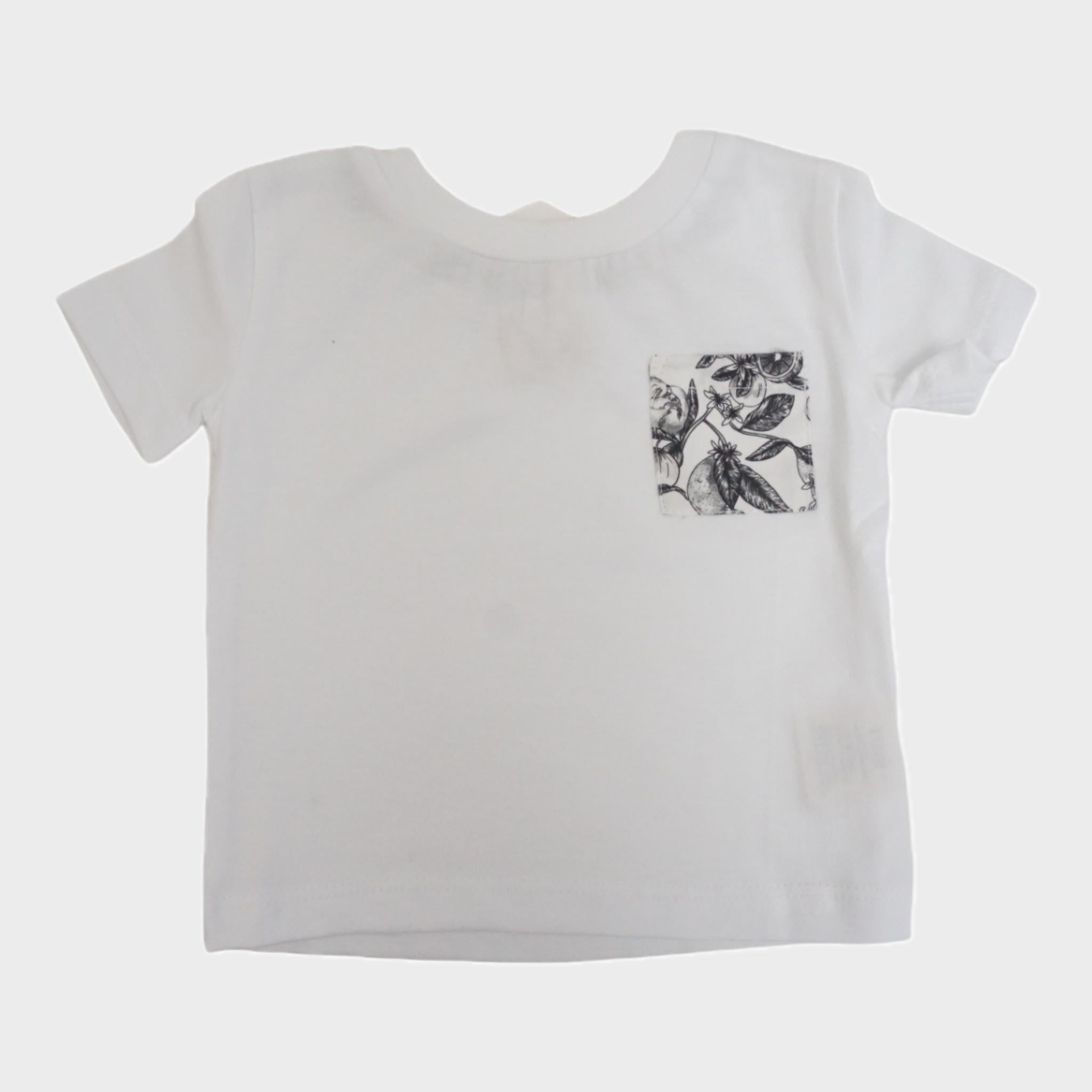 T-shirt Blanc - 12 mois (neuf)