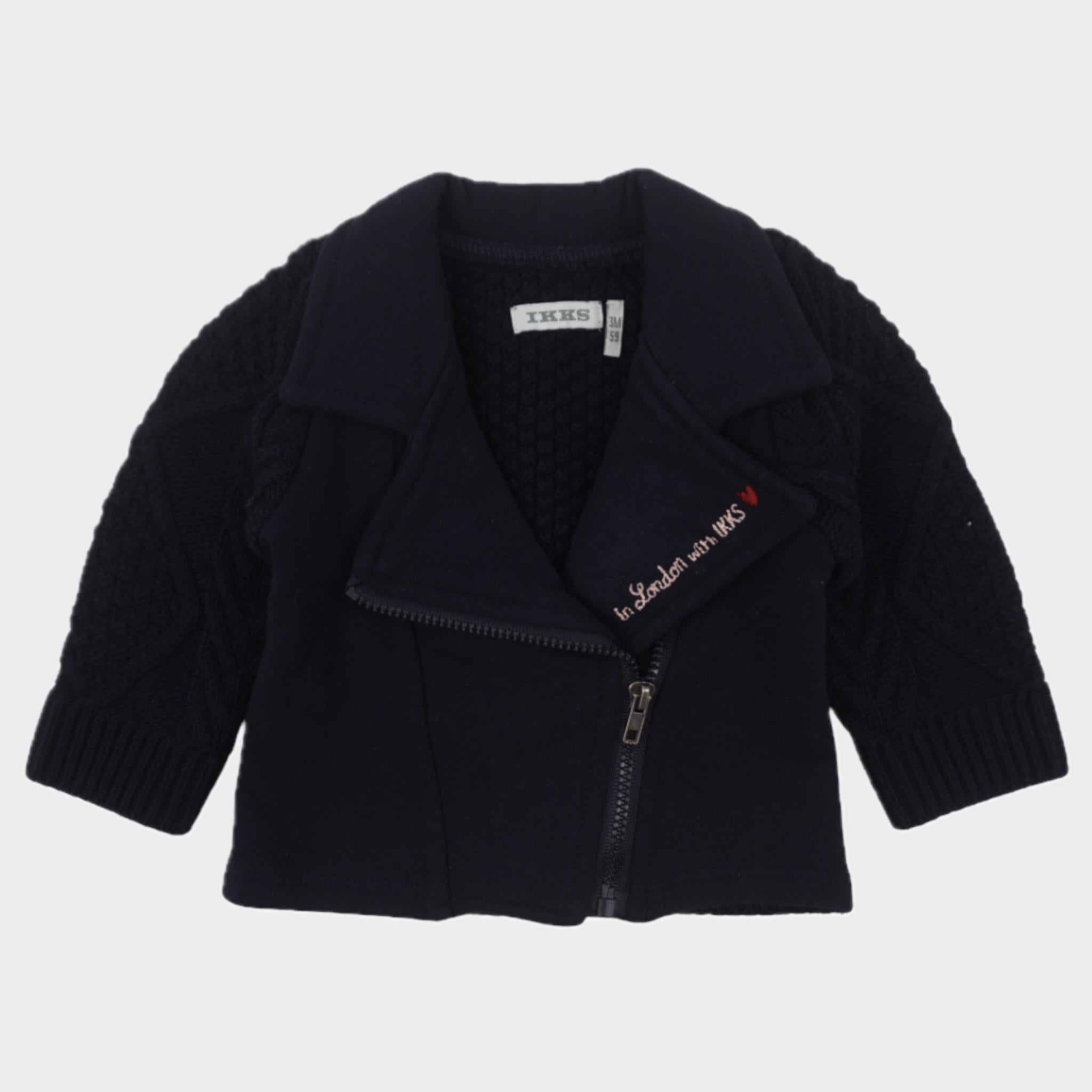 Gilet Bleu - 3 mois