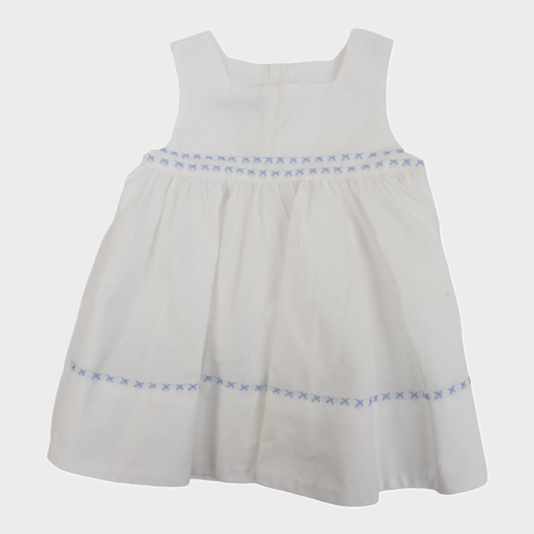 Robe blanc - 3 mois