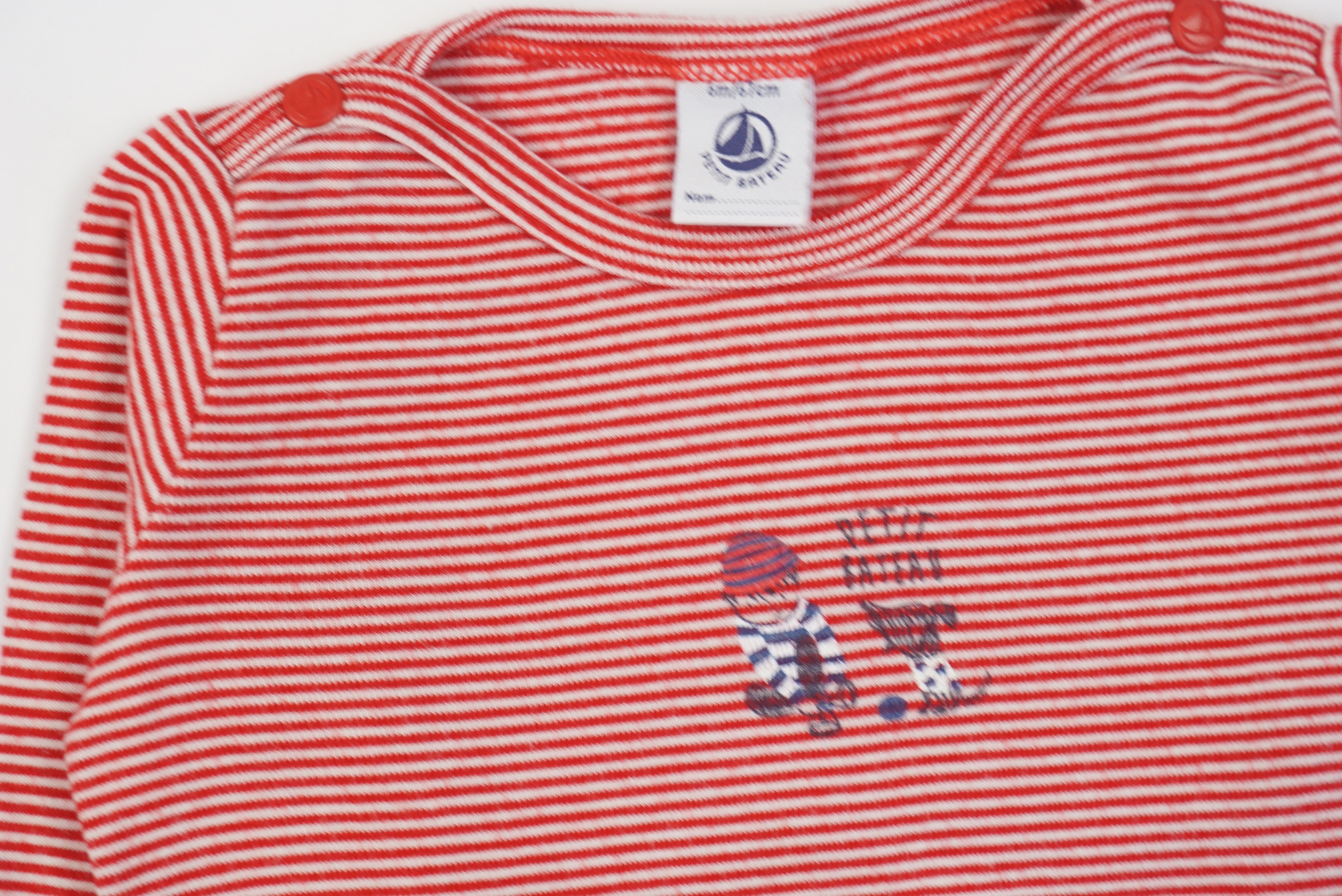 T-shirt Rouge - 6 mois