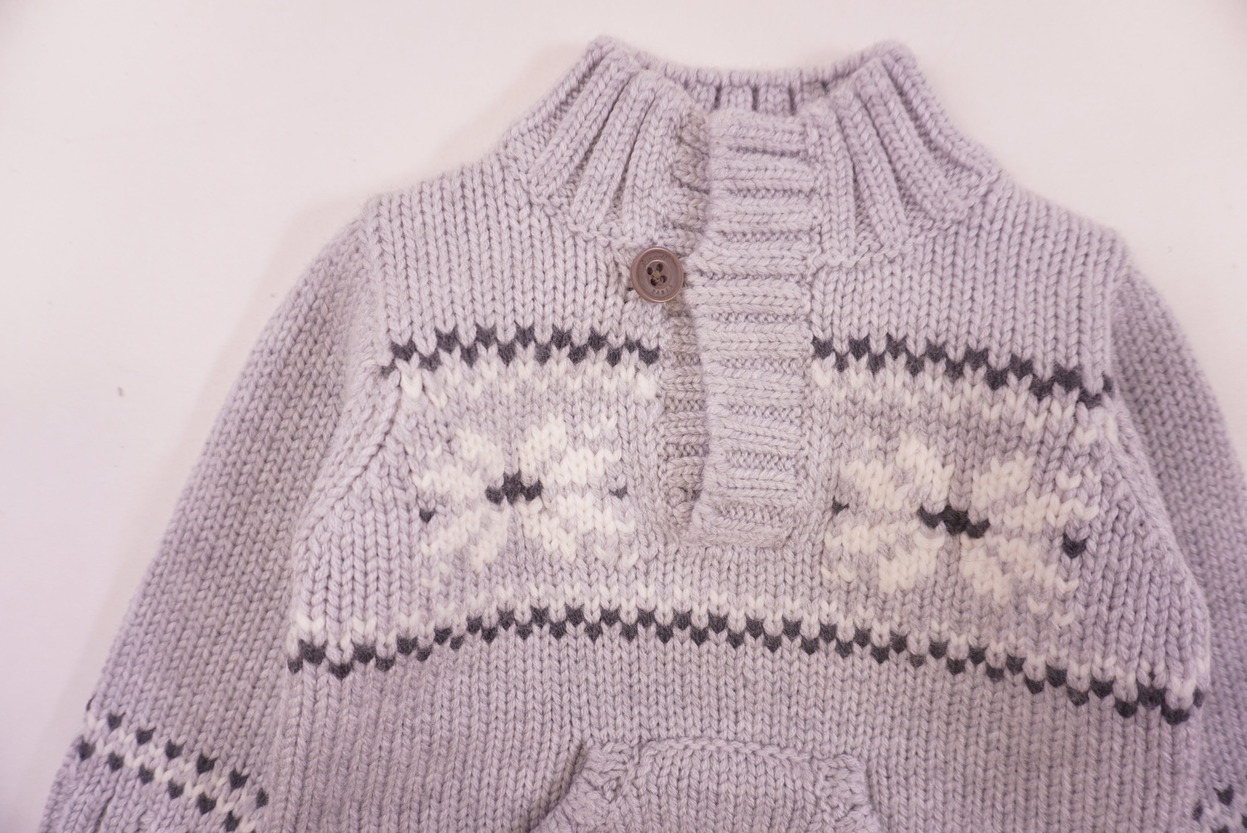 Pull Gris - 6 mois