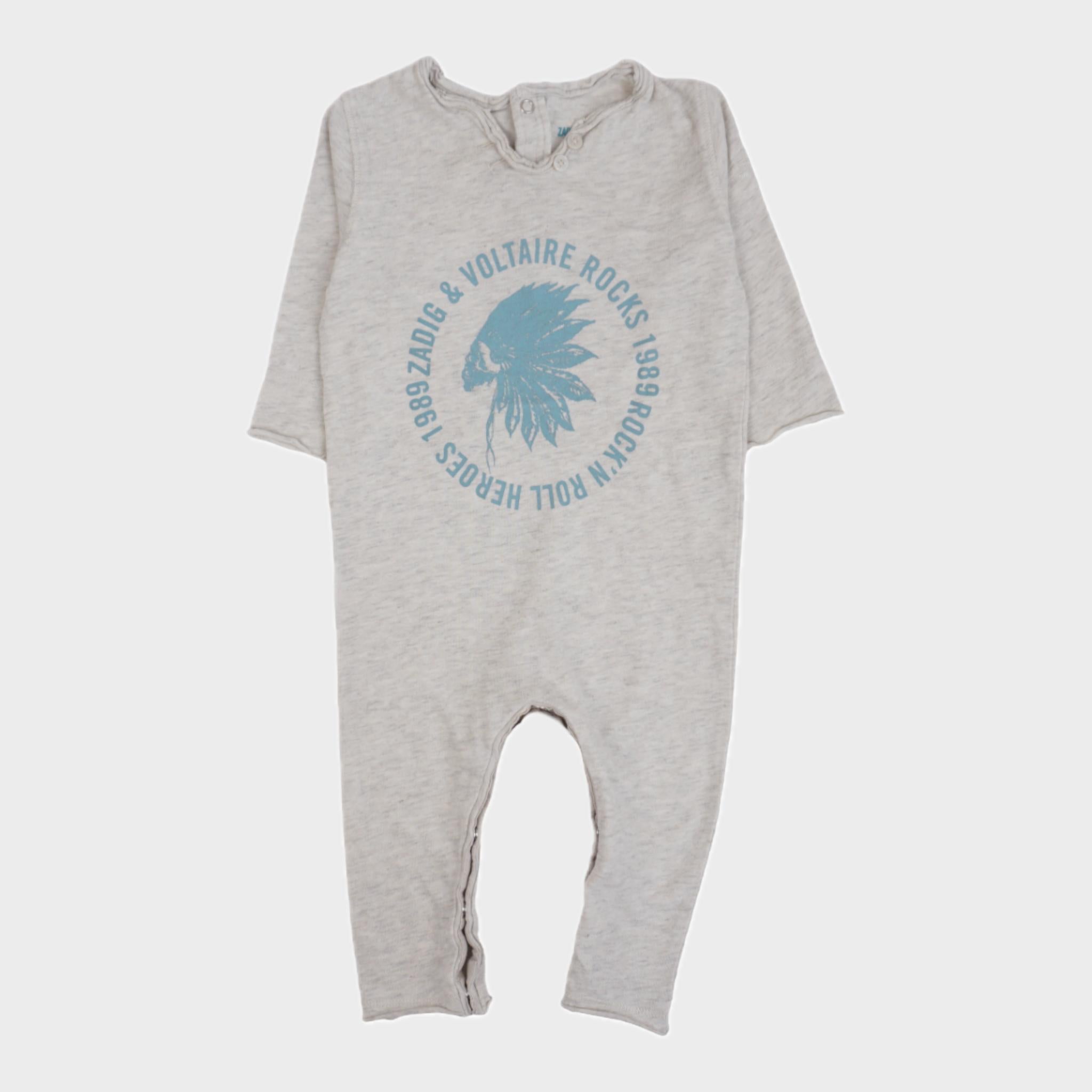 Combinaison Gris - 6 mois