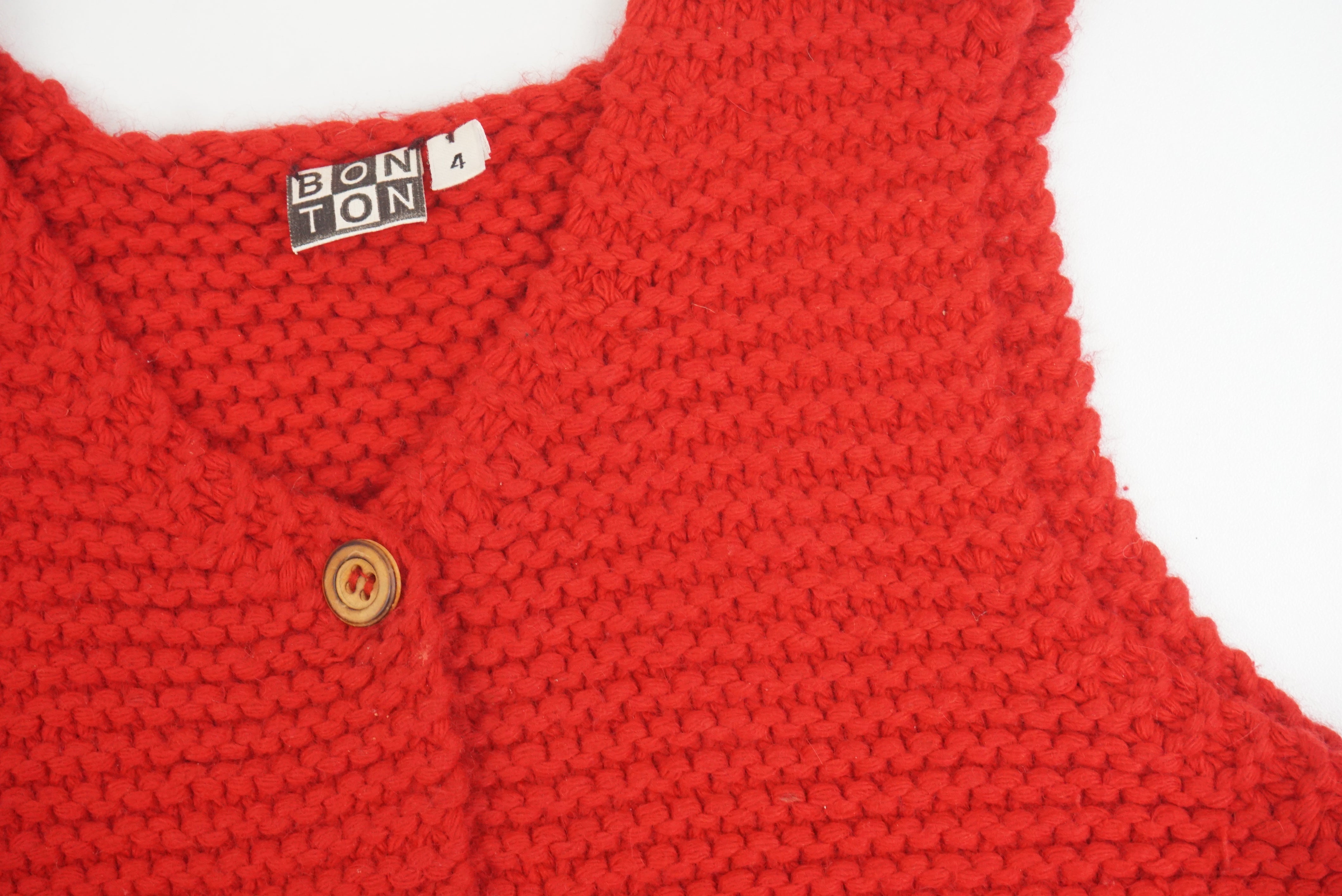 Gilet Rouge - 4 ans