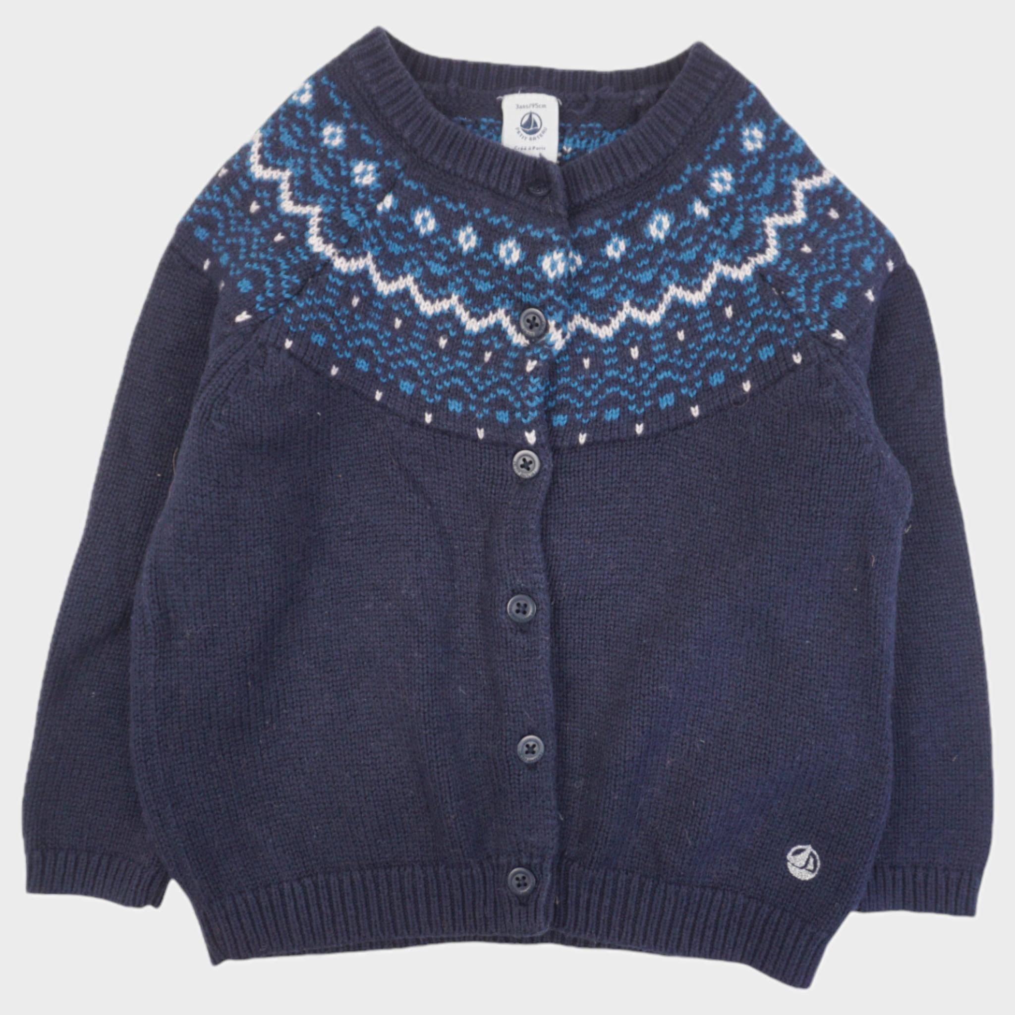 Gilet Bleu - 3 ans