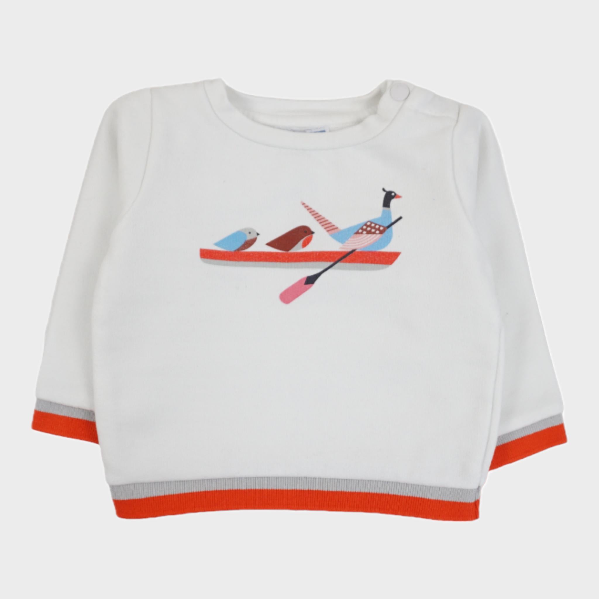 Sweat Blanc - 9 mois