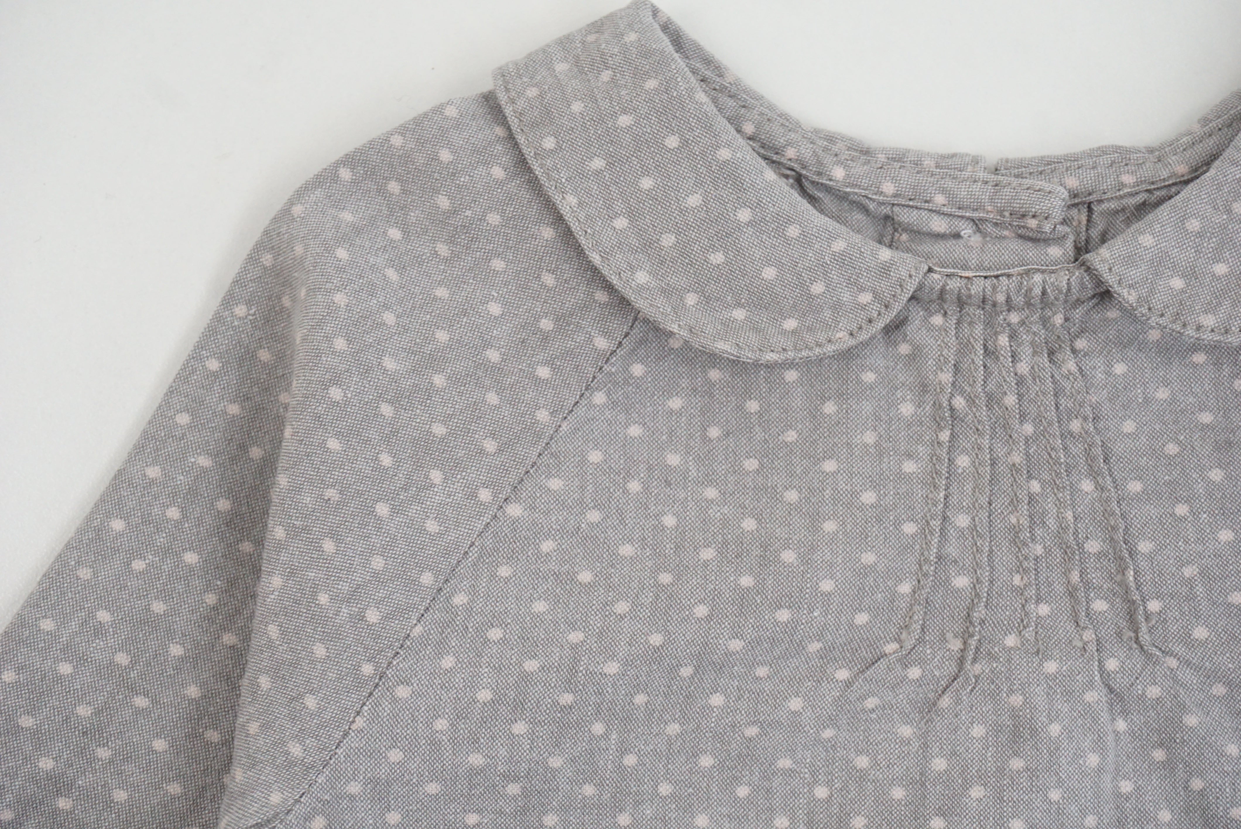 Blouse Gris - 6 mois