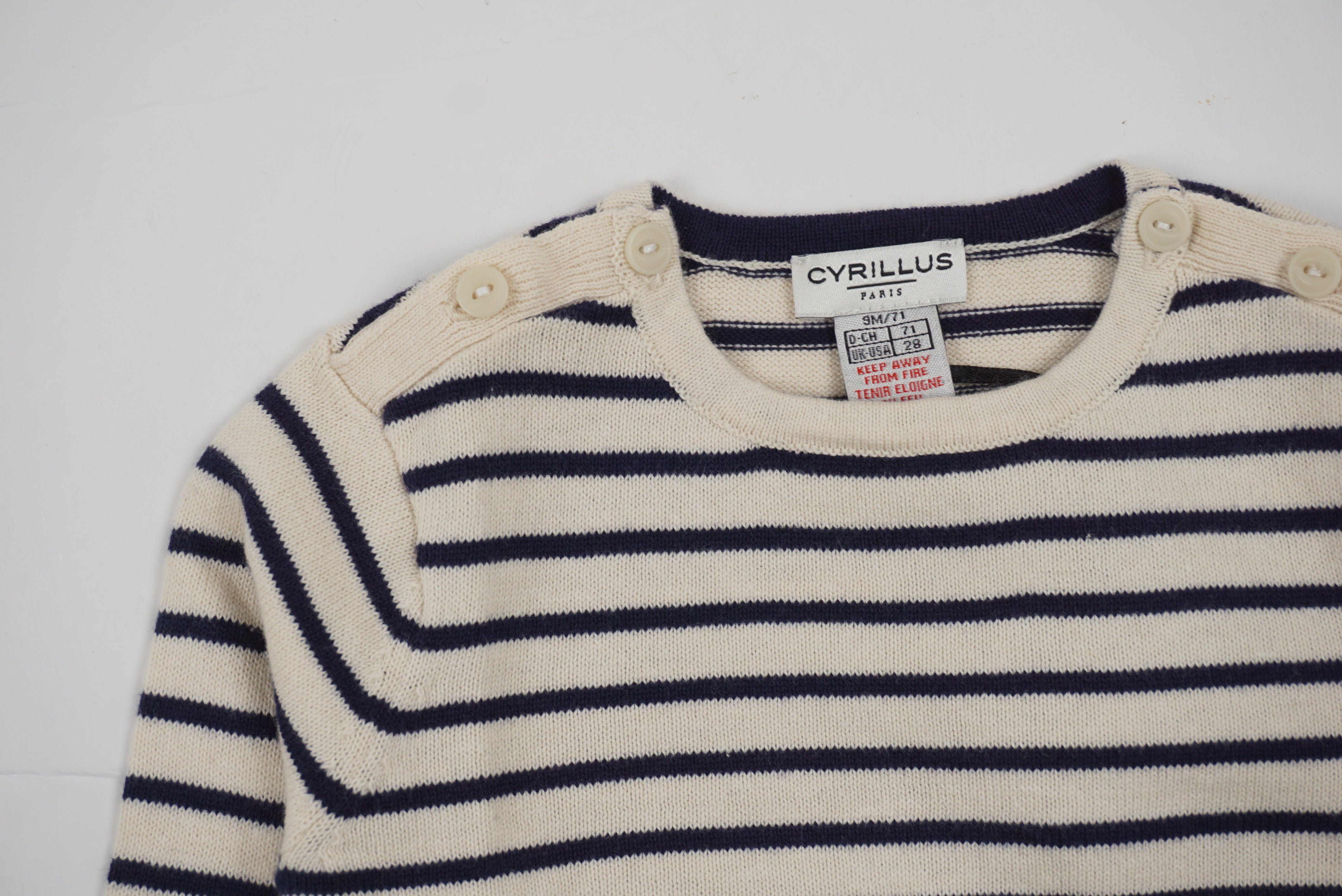 Pull Ecru - 9 mois