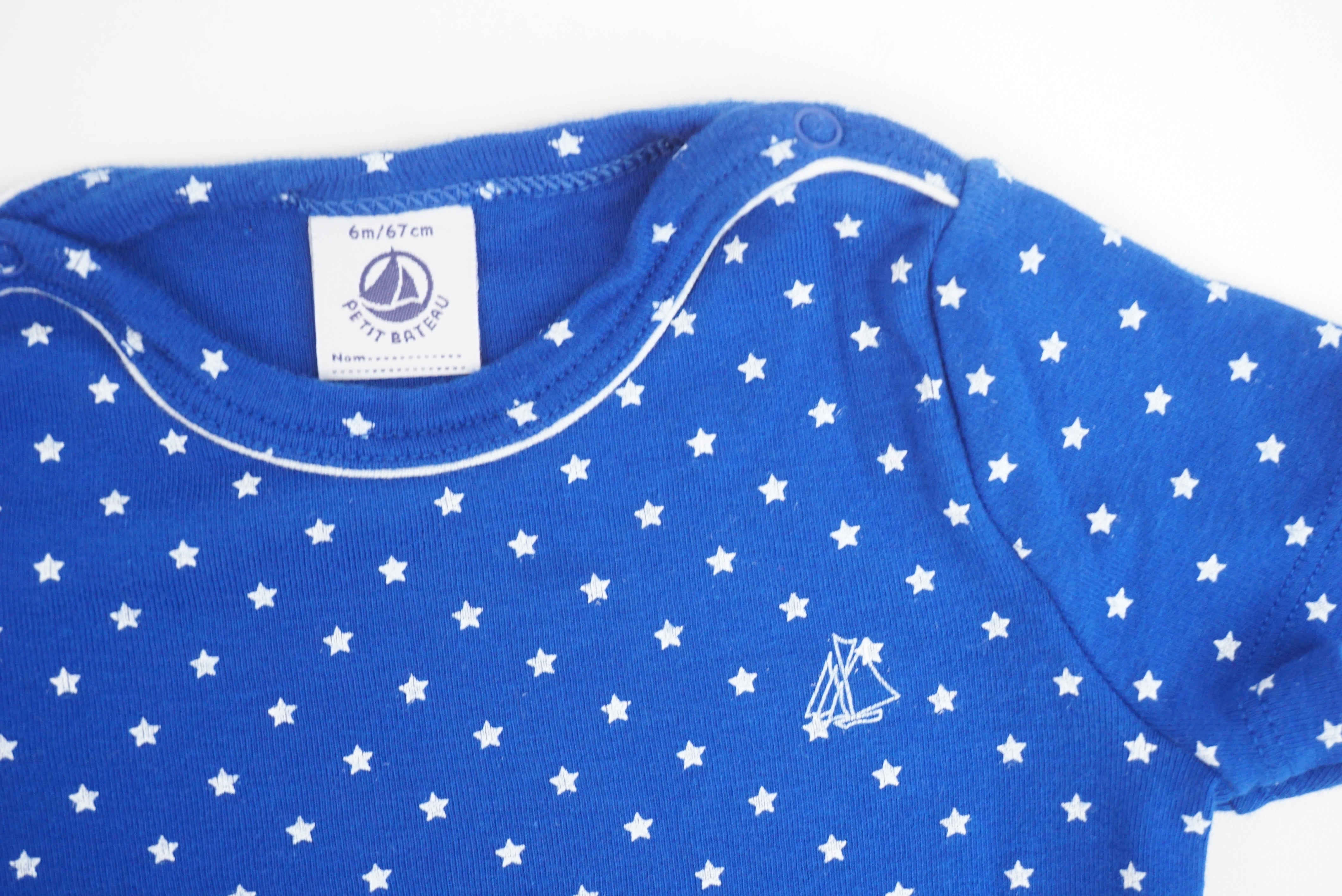 T-shirt Bleu - 6 mois