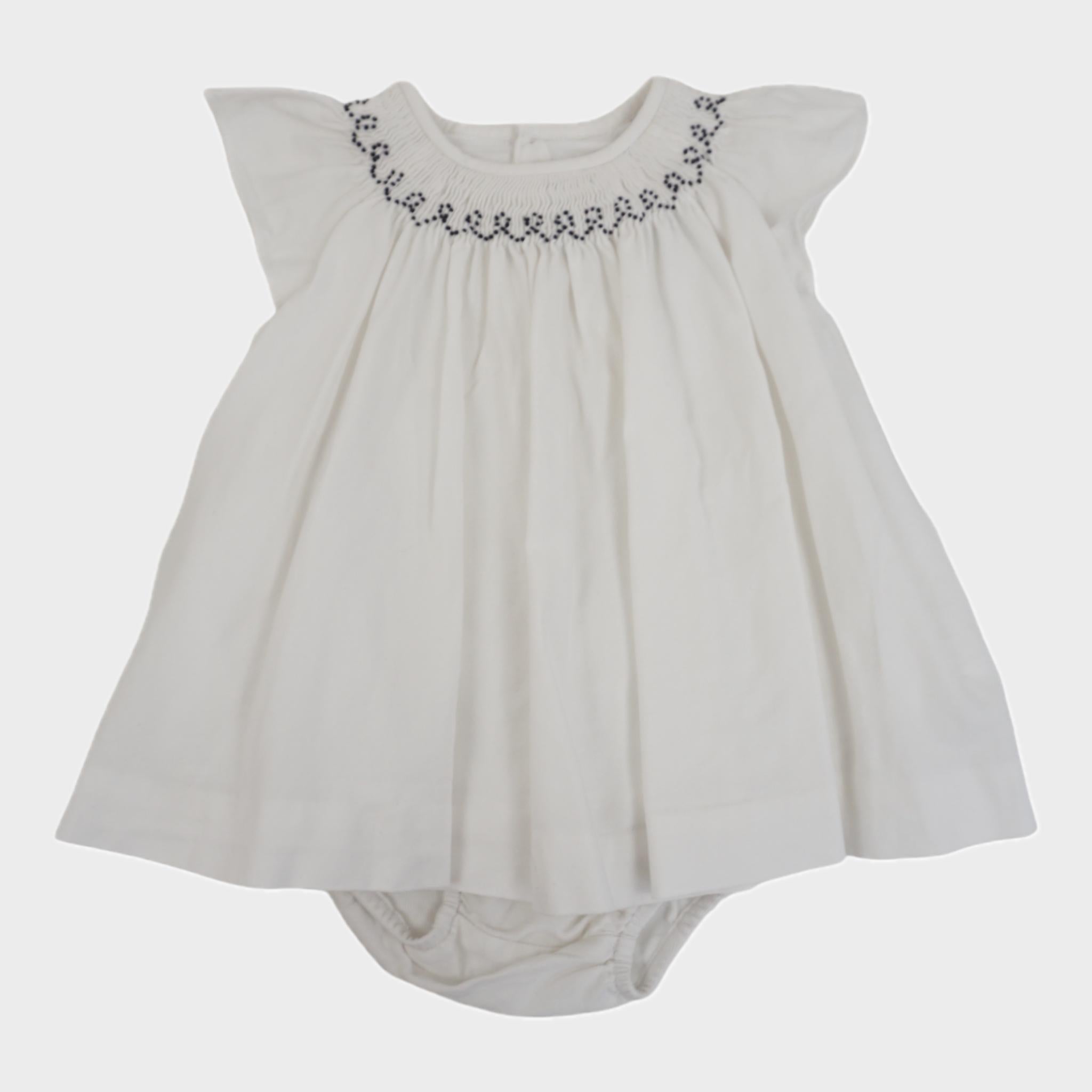 Robe Blanc - 6 mois