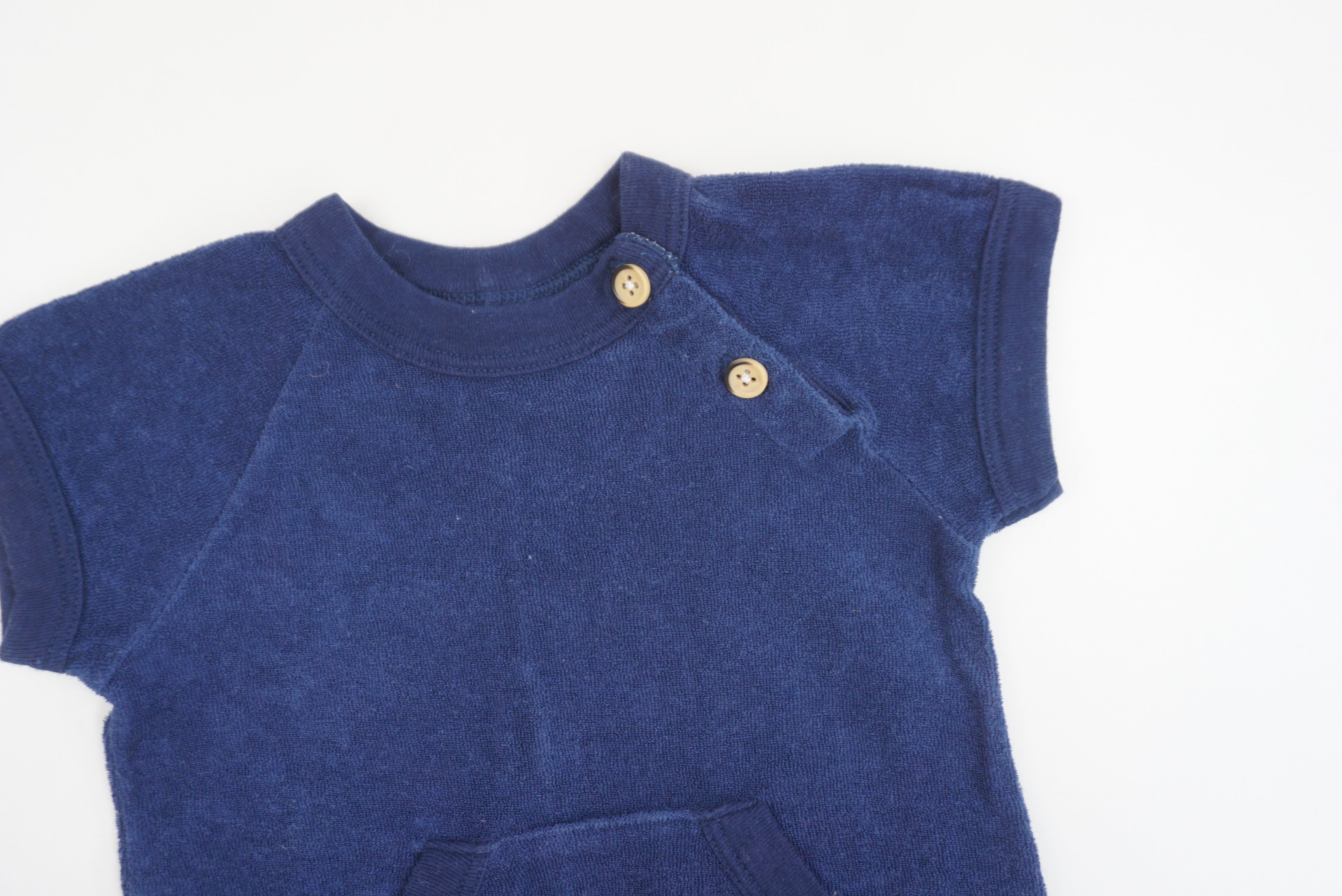 Barboteuse Bleu - 6 mois