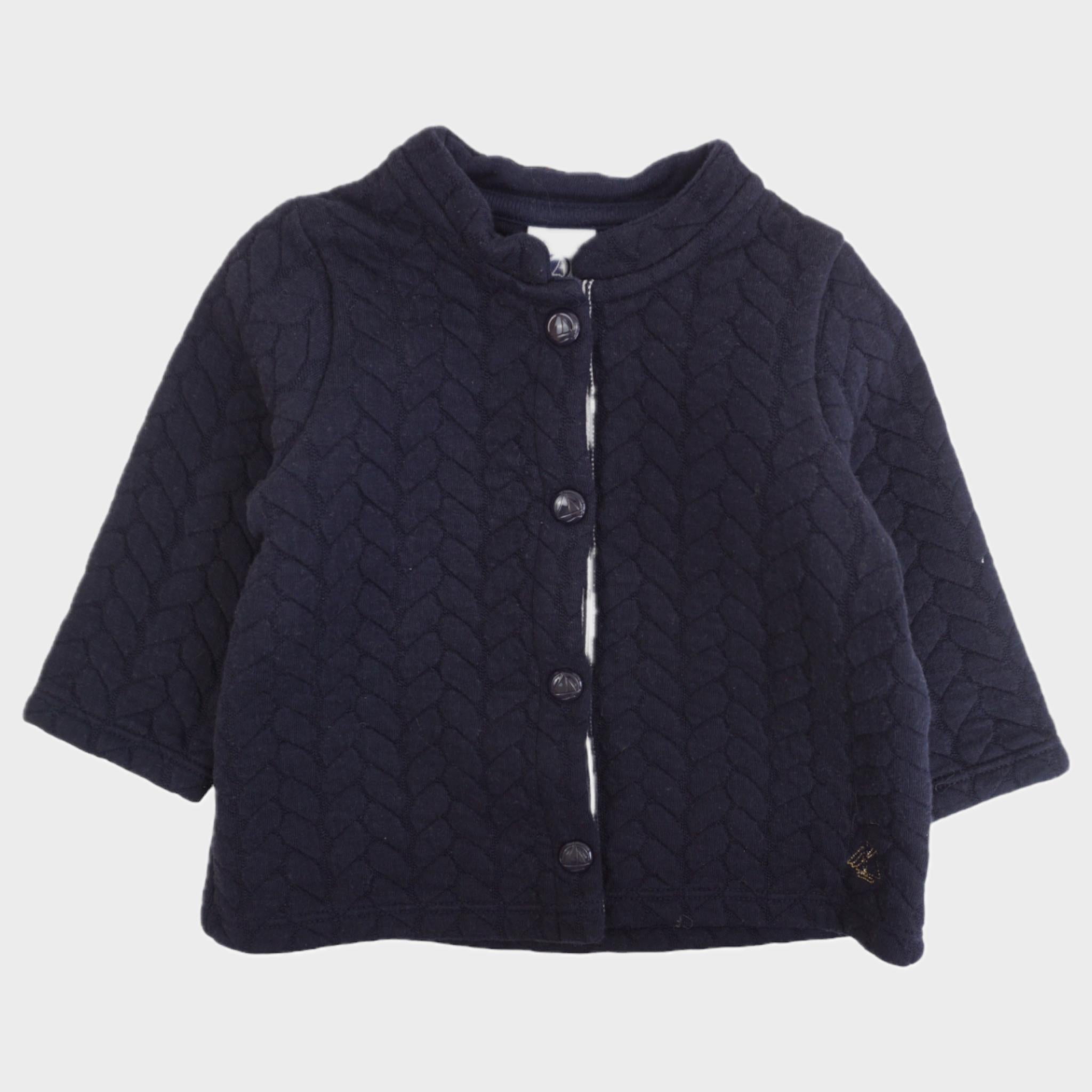 Gilet Bleu - 6 mois