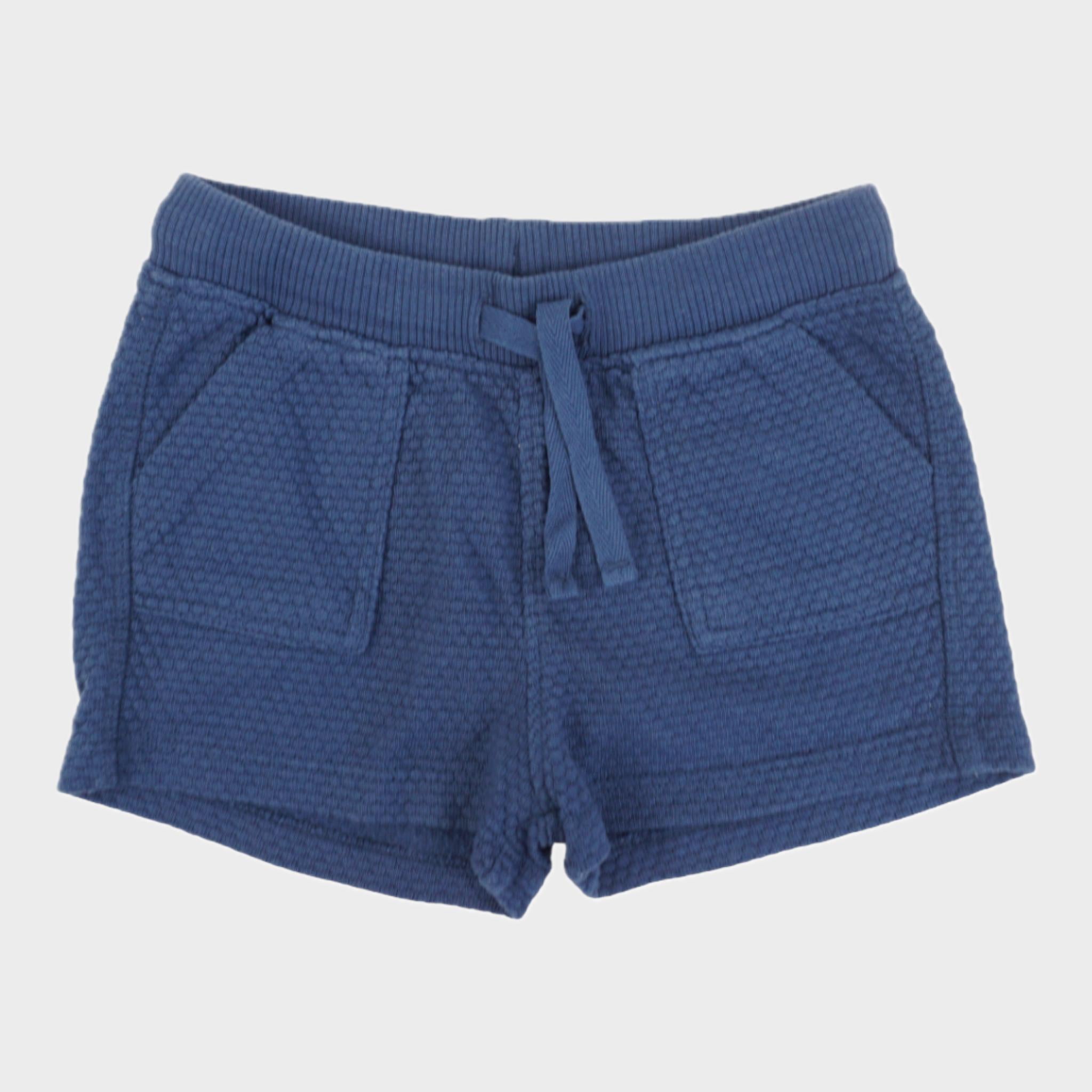 Short Bleu - 12 mois