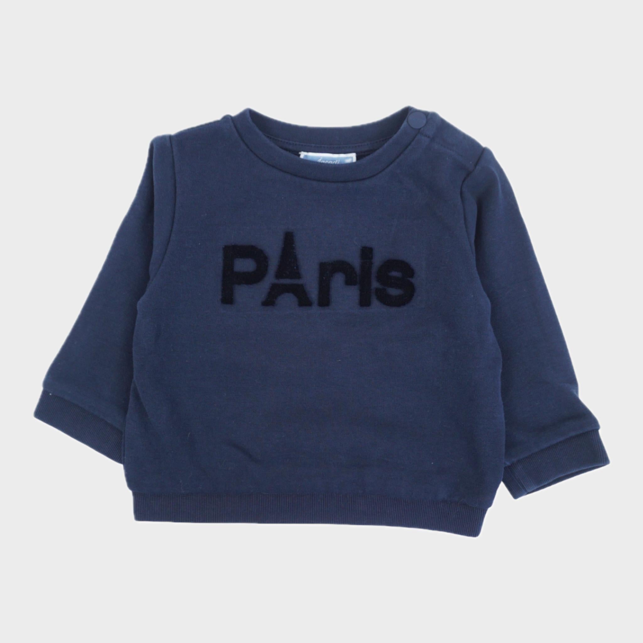 Sweat Bleu - 12 mois