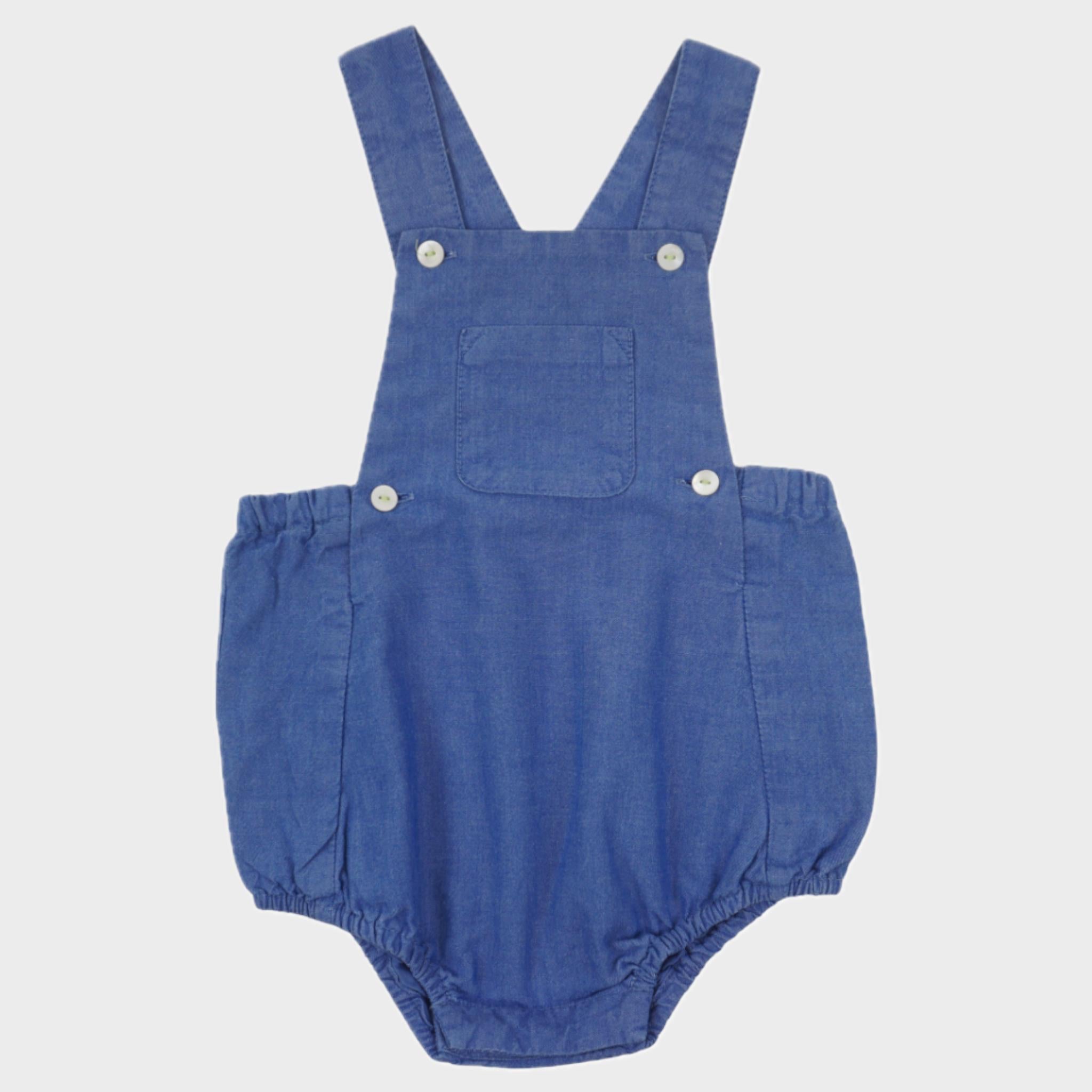 Barboteuse Bleu - 6 mois