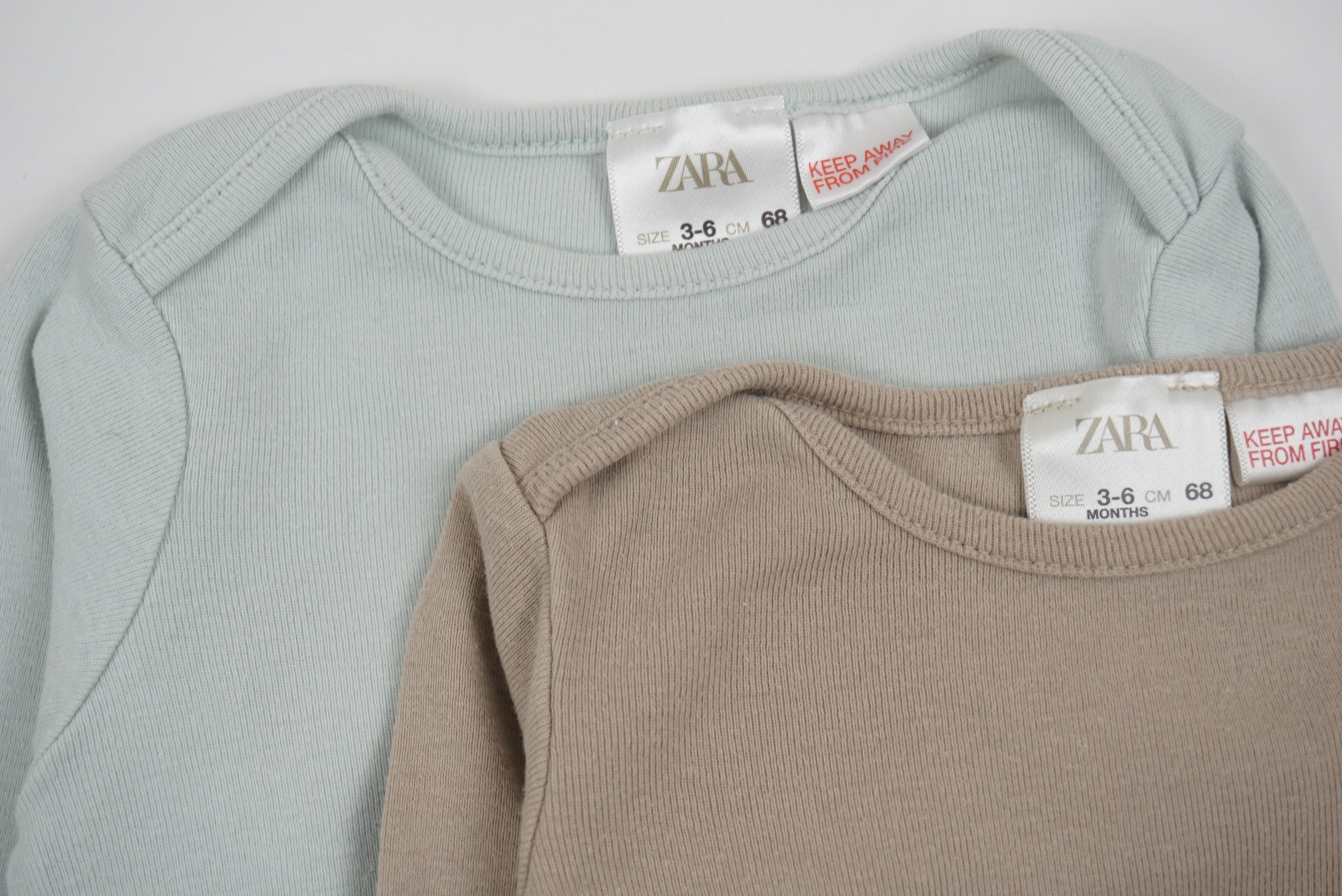 Lot de 2 bodies Multicolore - 3/6 mois